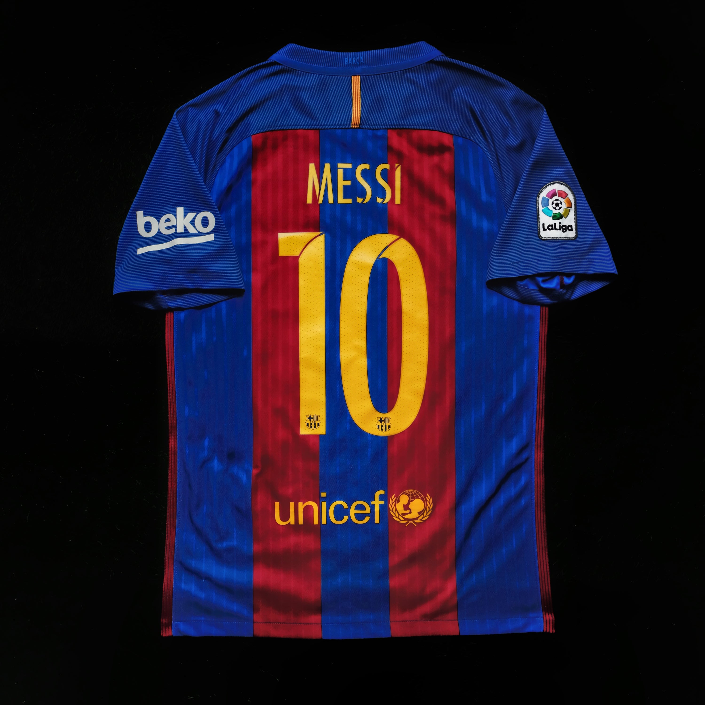 2016/17 Barcelona #10 MESSI Home Jersey (S)