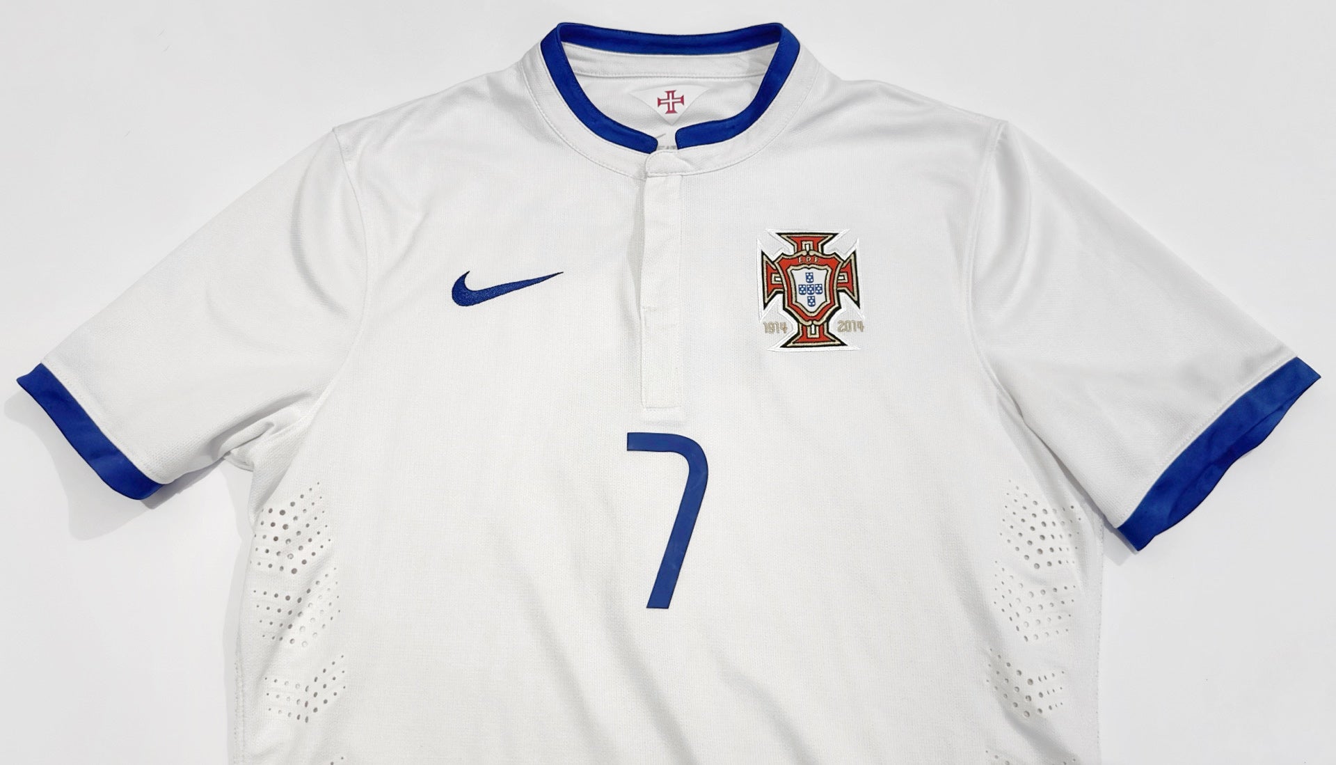 2014/15 Portugal #7 RONALDO Away Jersey (L)