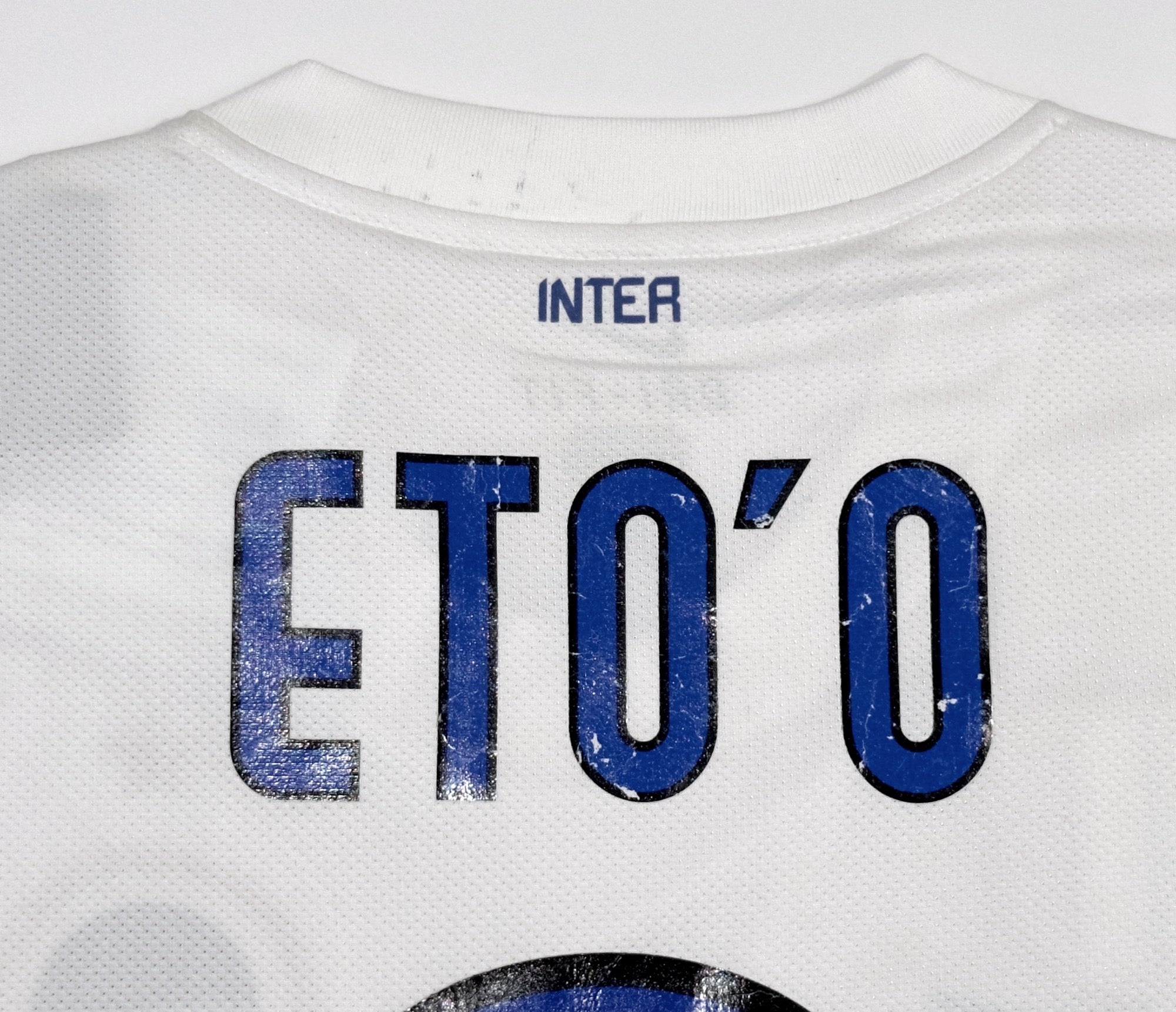 2010/11 Inter Milan #9 ETO'O Away Jersey (L)
