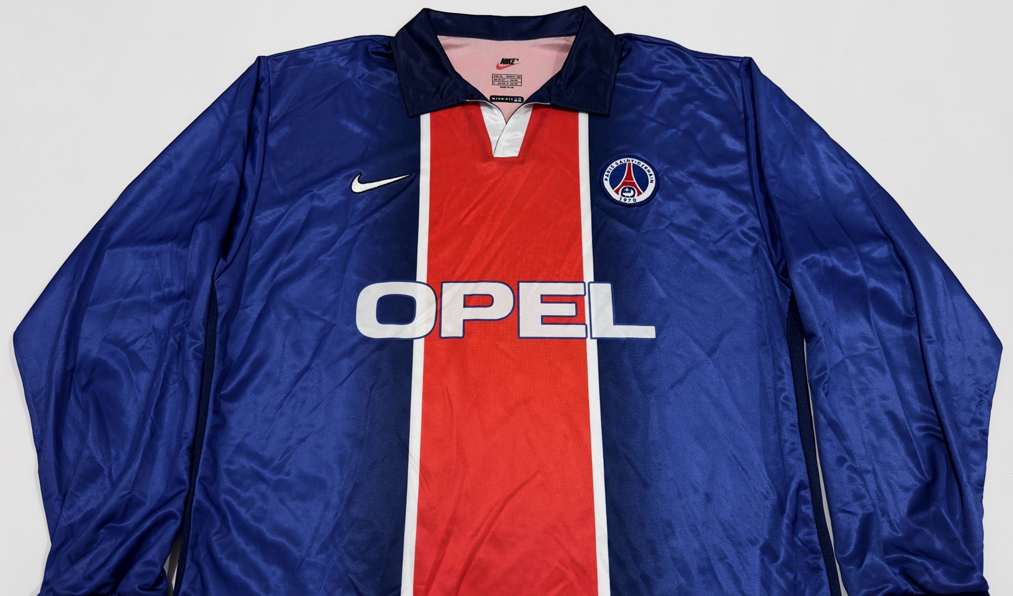 1998/99 PSG European Home Jersey (XL) L/S