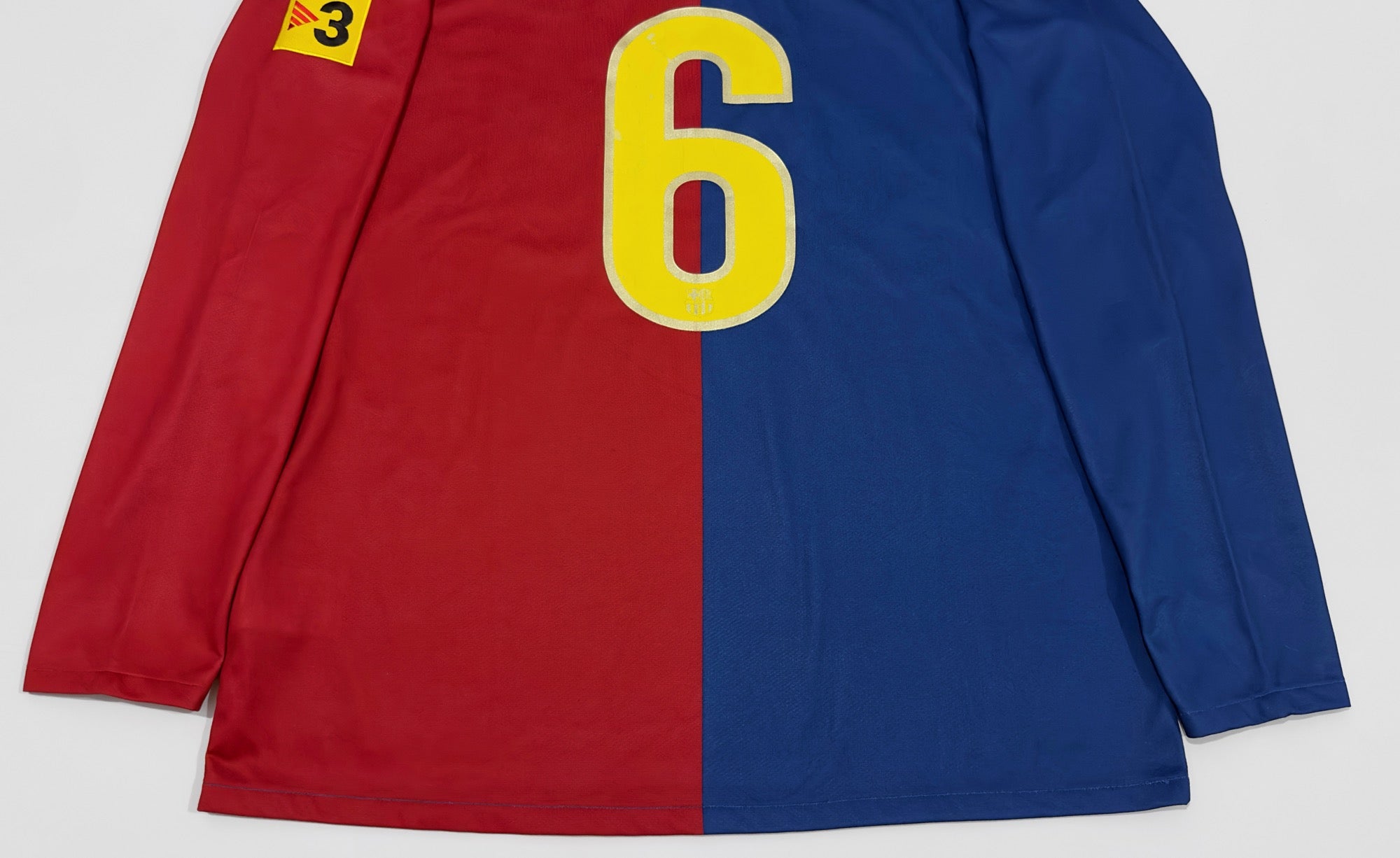 2008/09 Barcelona #6 XAVI Home Jersey (L) L/S