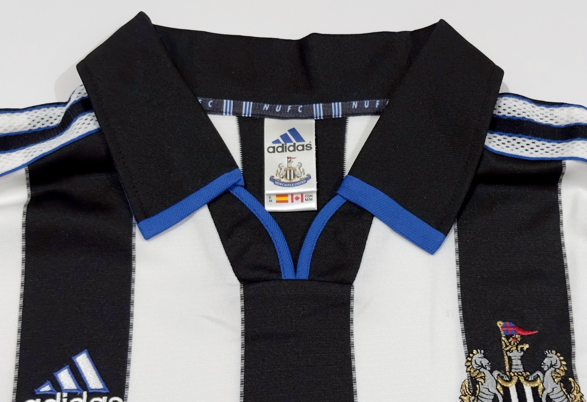 1999/00 Newcastle Home Jersey (M)