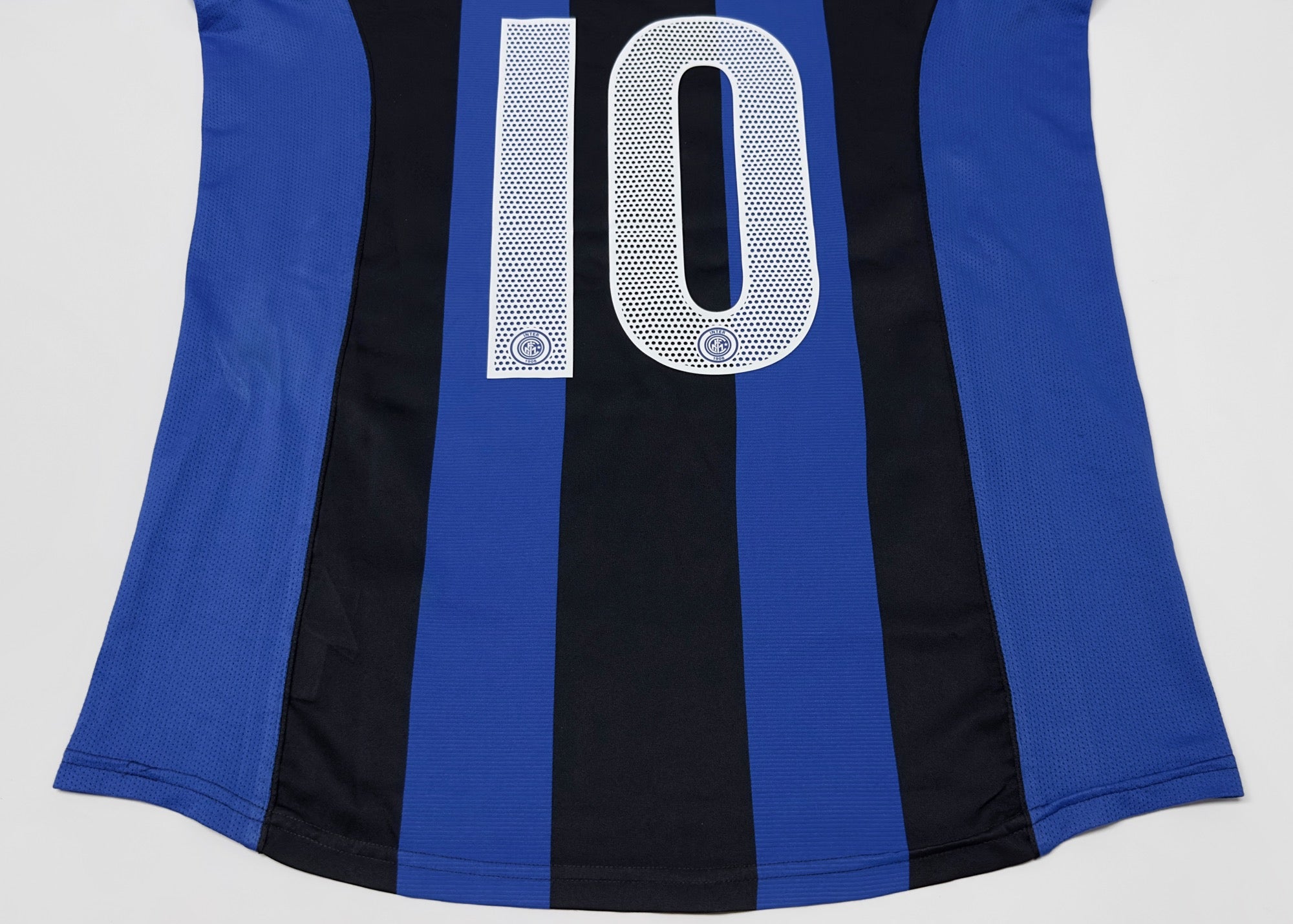 2004/05 Inter Milan #10 ADRIANO Home Jersey (M)