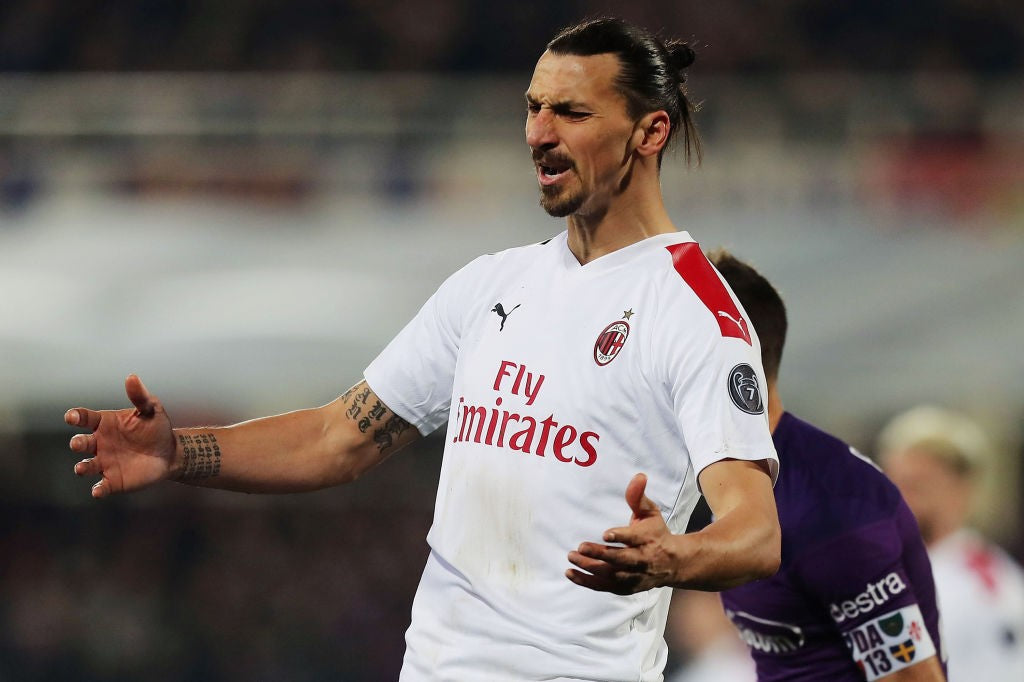 2019/20 AC Milan #21 IBRAHIMOVIC Away Jersey (S)