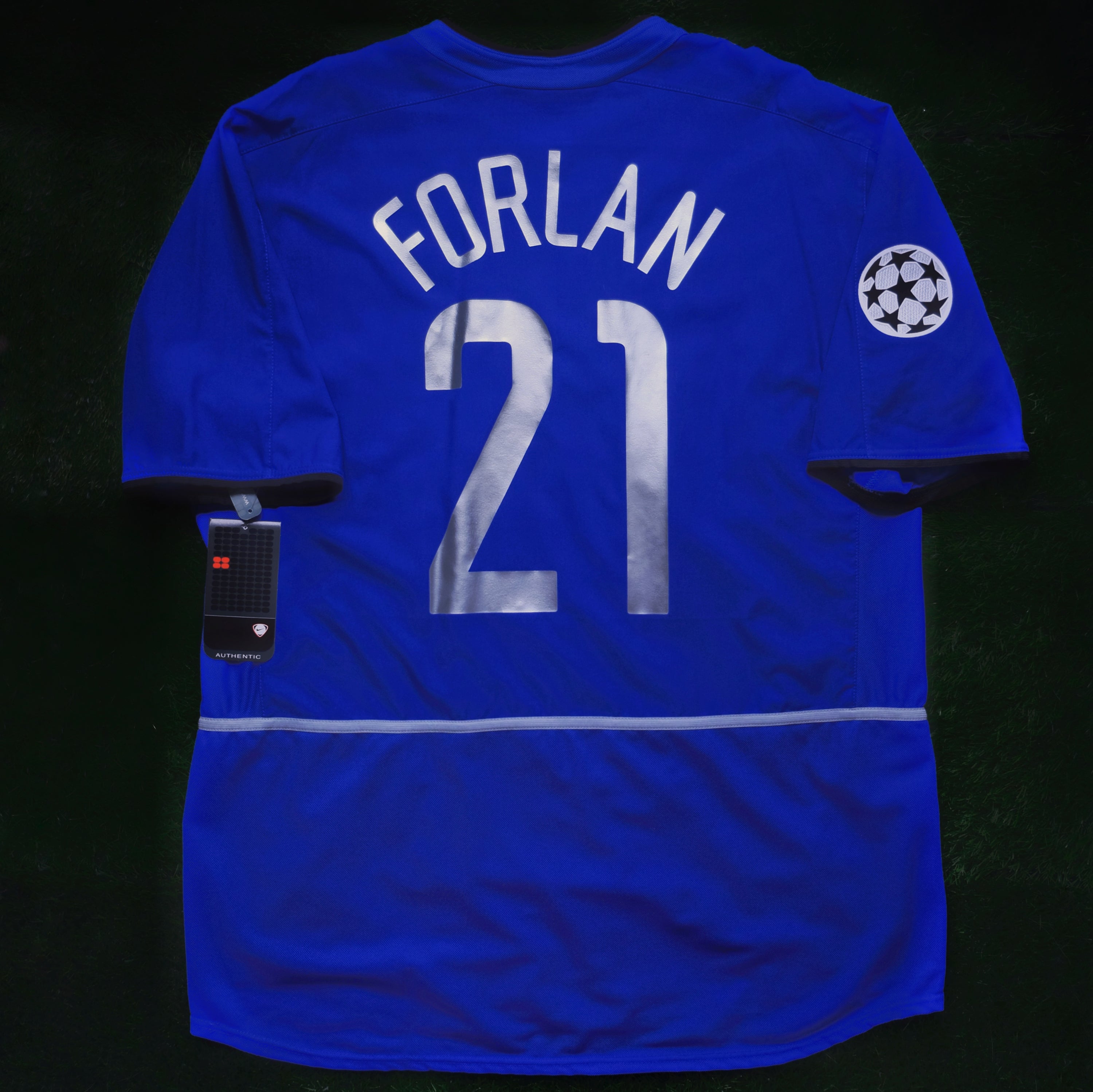 2002/03 Man Utd #21 FORLAN Third Jersey (XL)