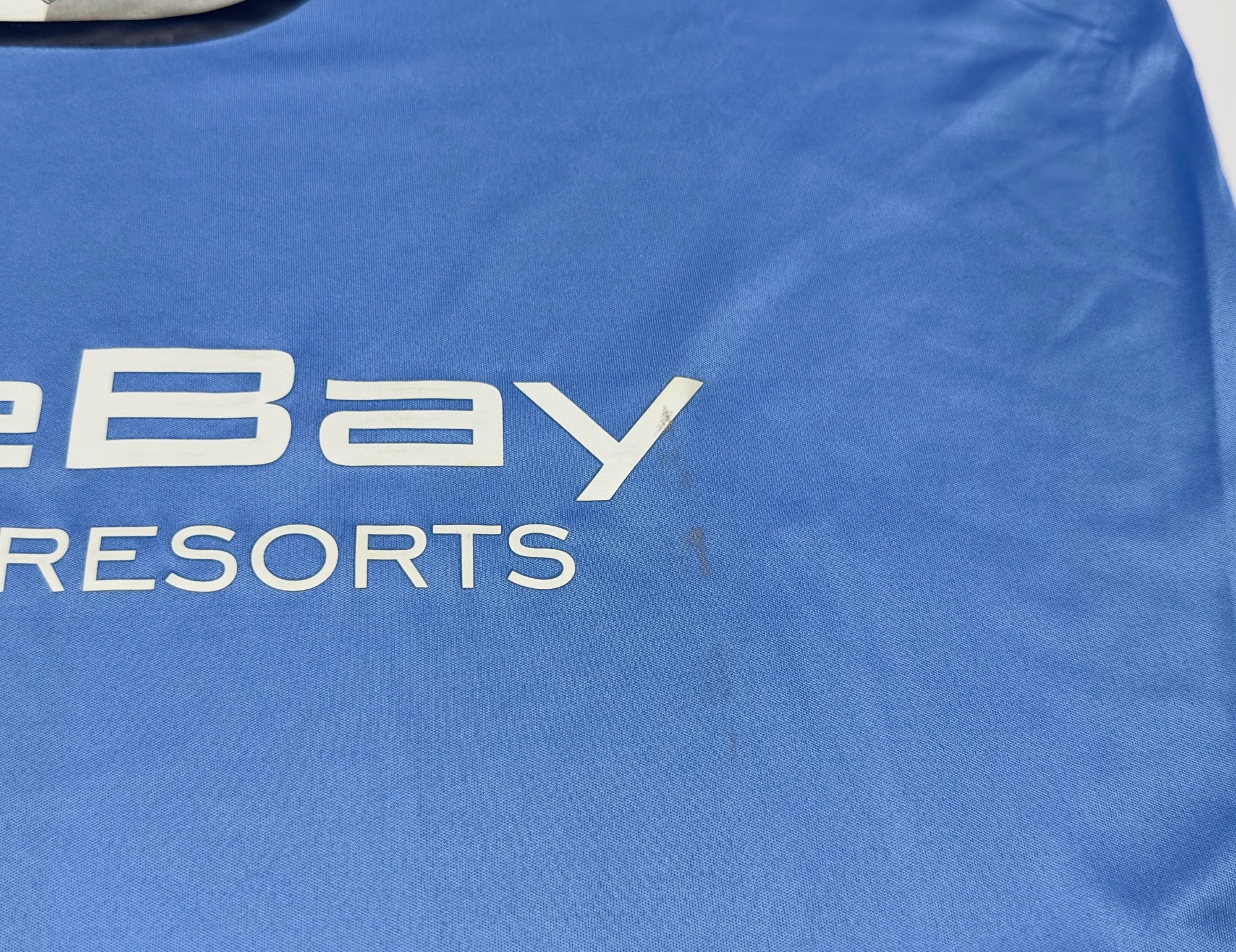 2013/14 Malaga #9 SANTA CRUZ Home Jersey (M)