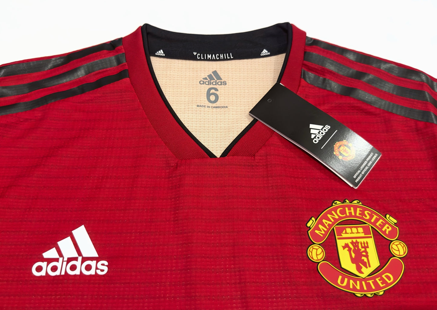 2018/19 Man Utd Home Jersey (M)