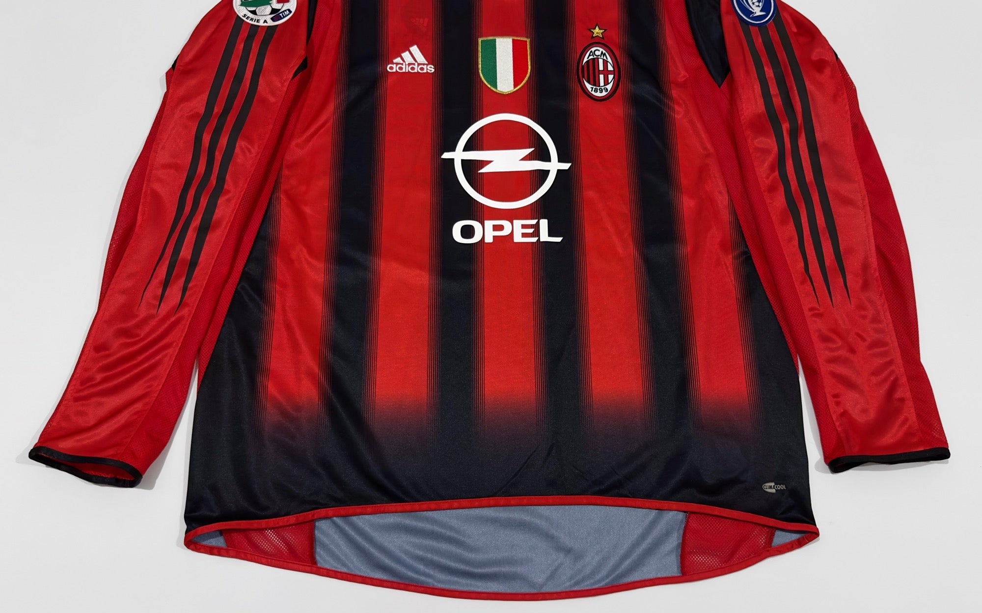 2004/05 AC Milan #21 PIRLO Home Jersey (L) L/S