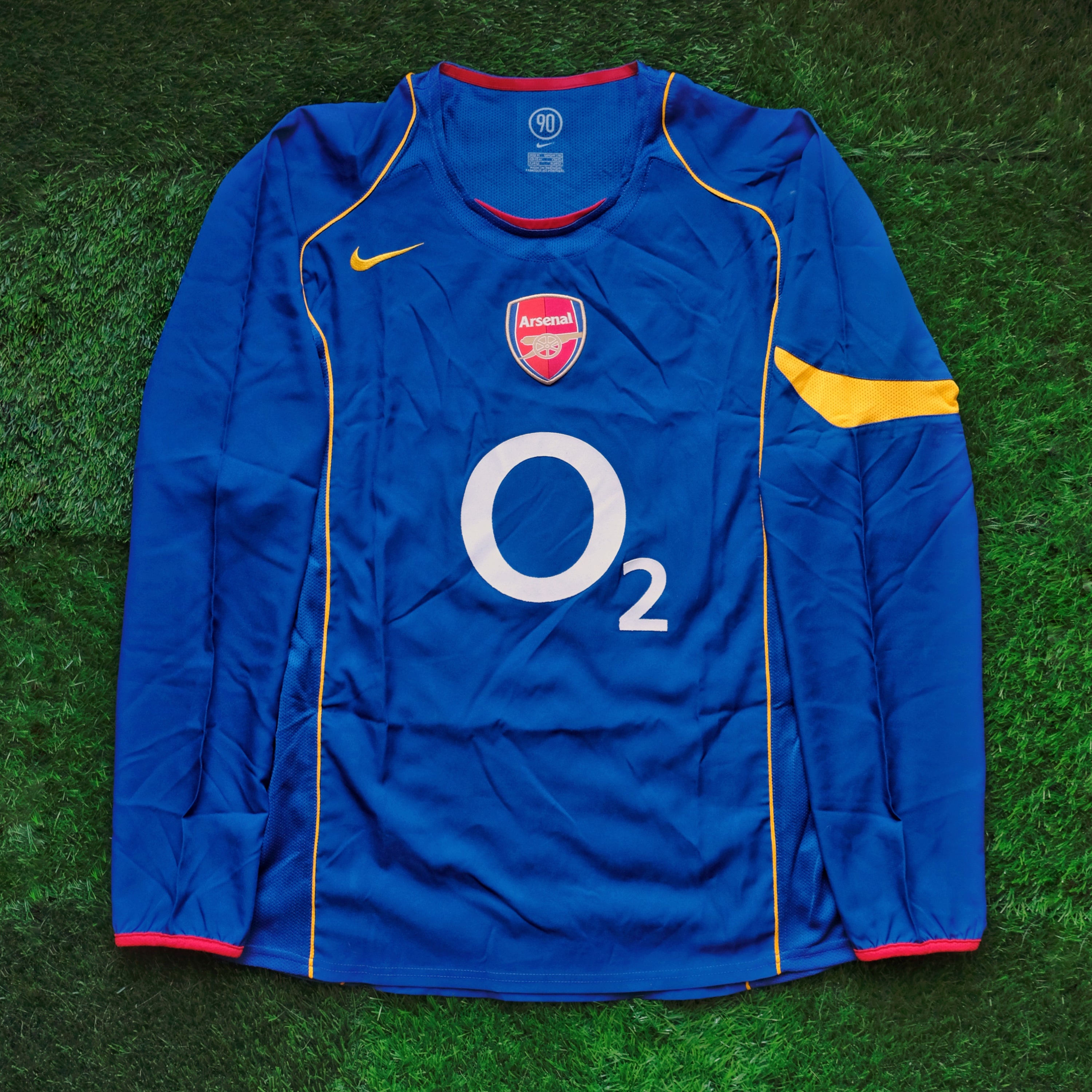 2004/06 Arsenal Away Jersey (M) L/S