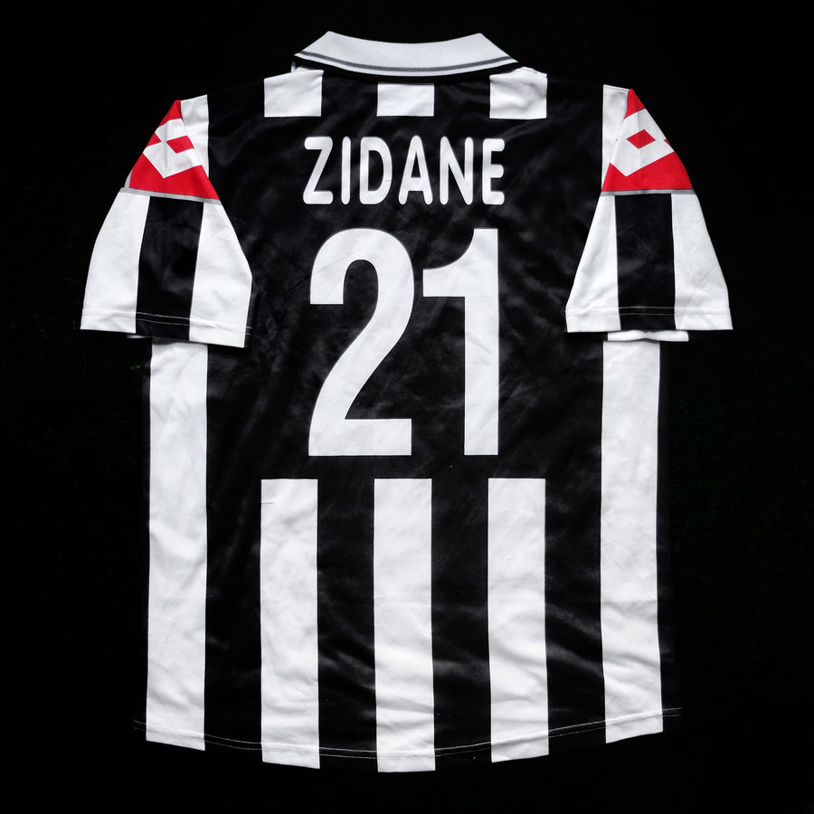 2000/01 Juventus #21 ZIDANE Home Jersey (L)