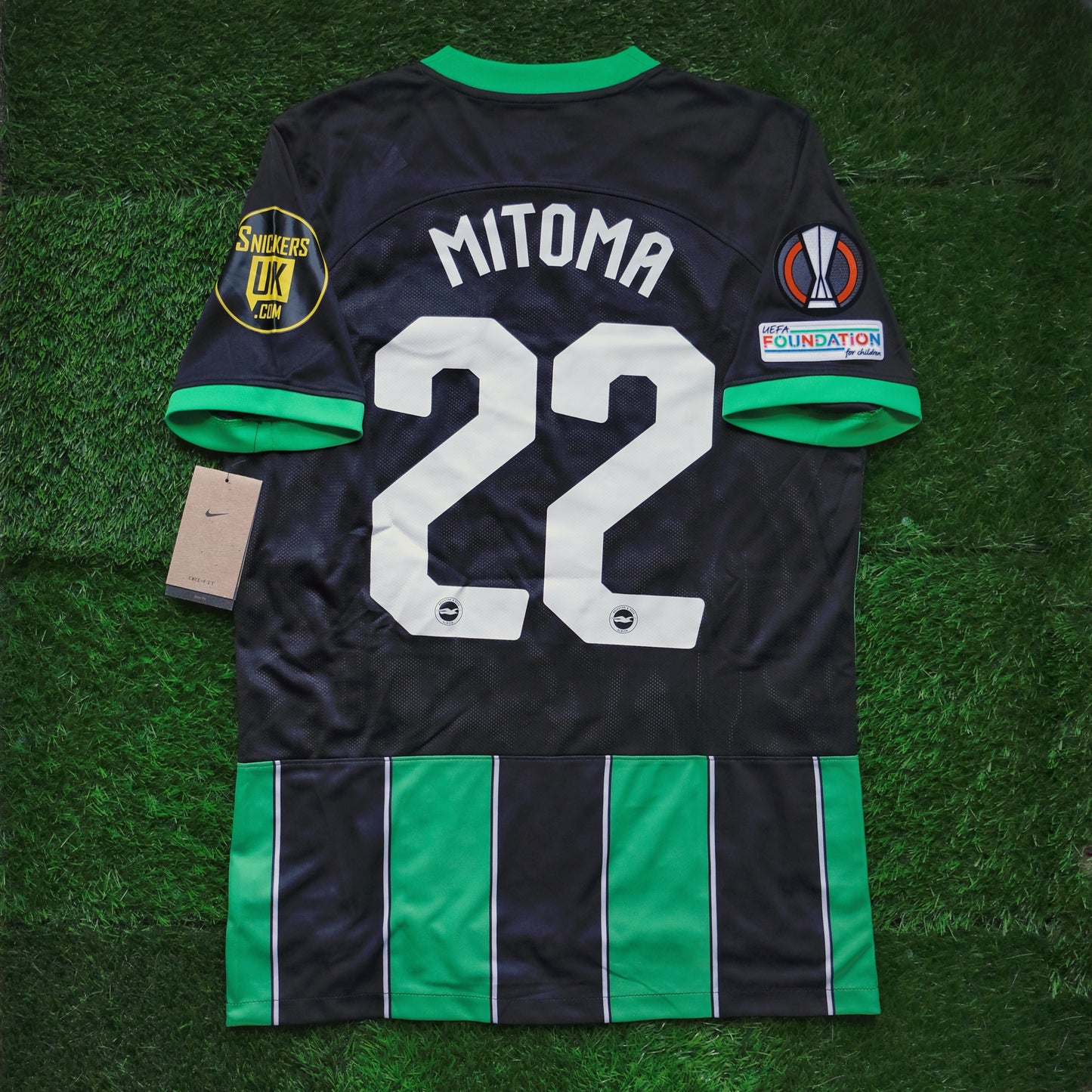 2023/24 Brighton #22 MITOMA Europa Away Jersey