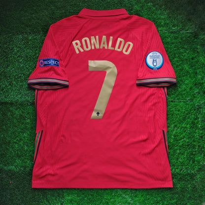 2020/21 Portugal #7 RONALDO Home Jersey (XL)