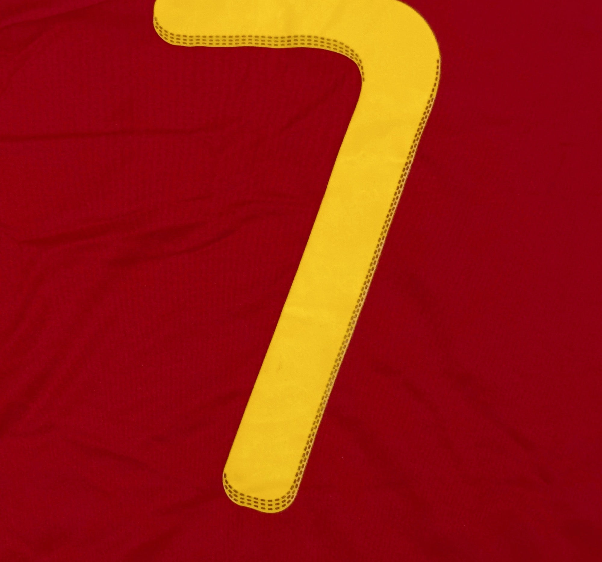2010 Spain #7 DAVID VILLA Home Jersey (XL)