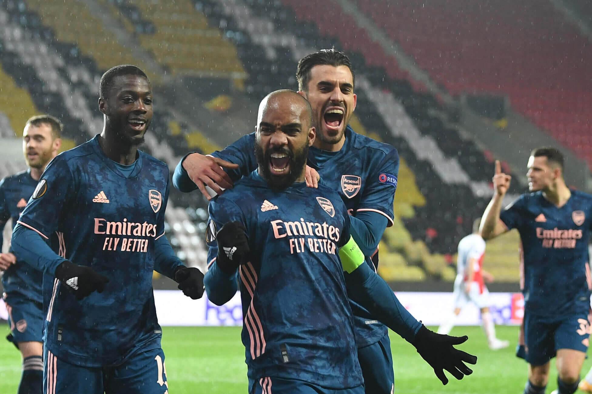 2020/21 Arsenal #9 LACAZETTE Third Jersey (XL)