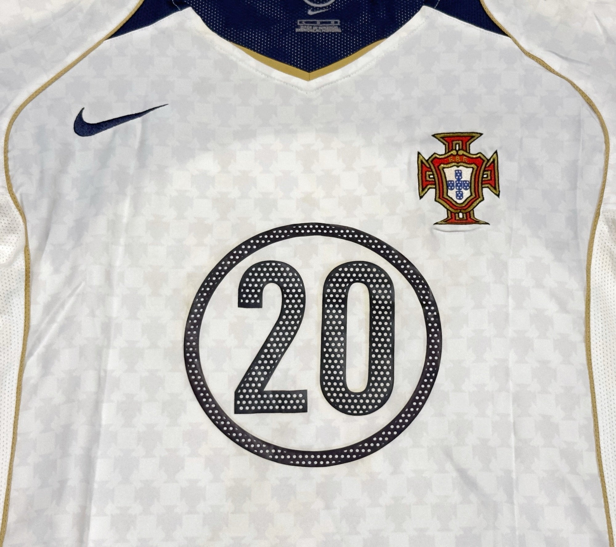 2004/05 Portugal #20 DECO Away Jersey (L)