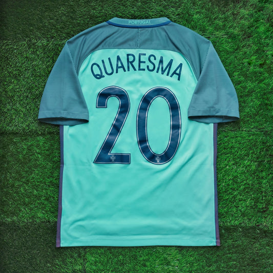 2016/17 Portugal #20 QUARESMA Away Jersey (M)