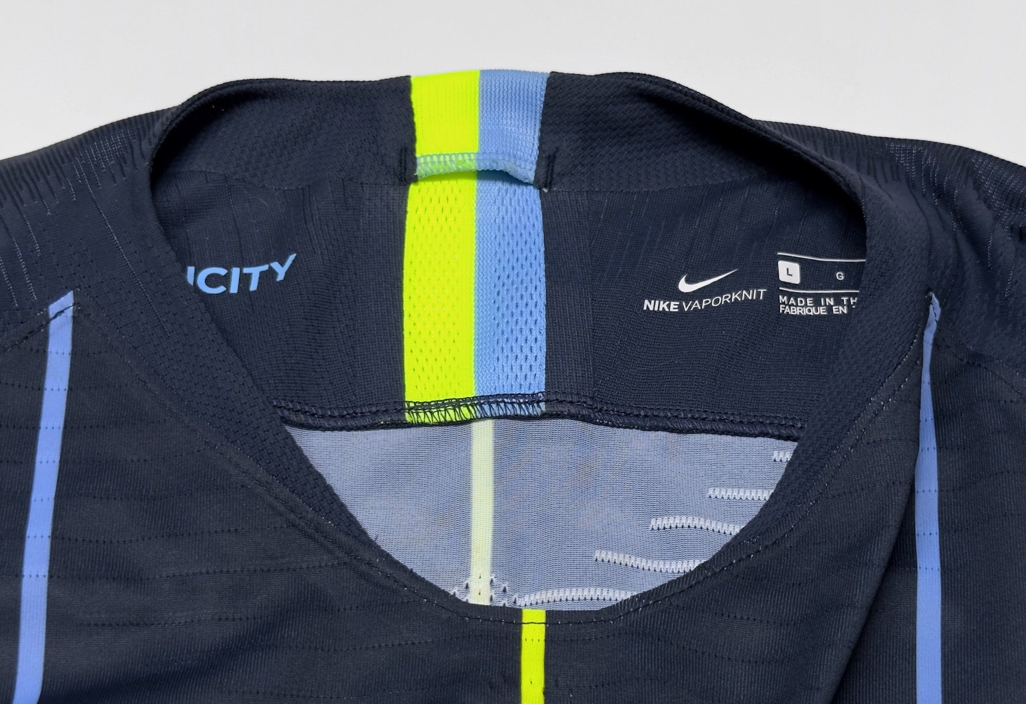 2018/19 Man City #10 KUN AGUERO Away Jersey (L)