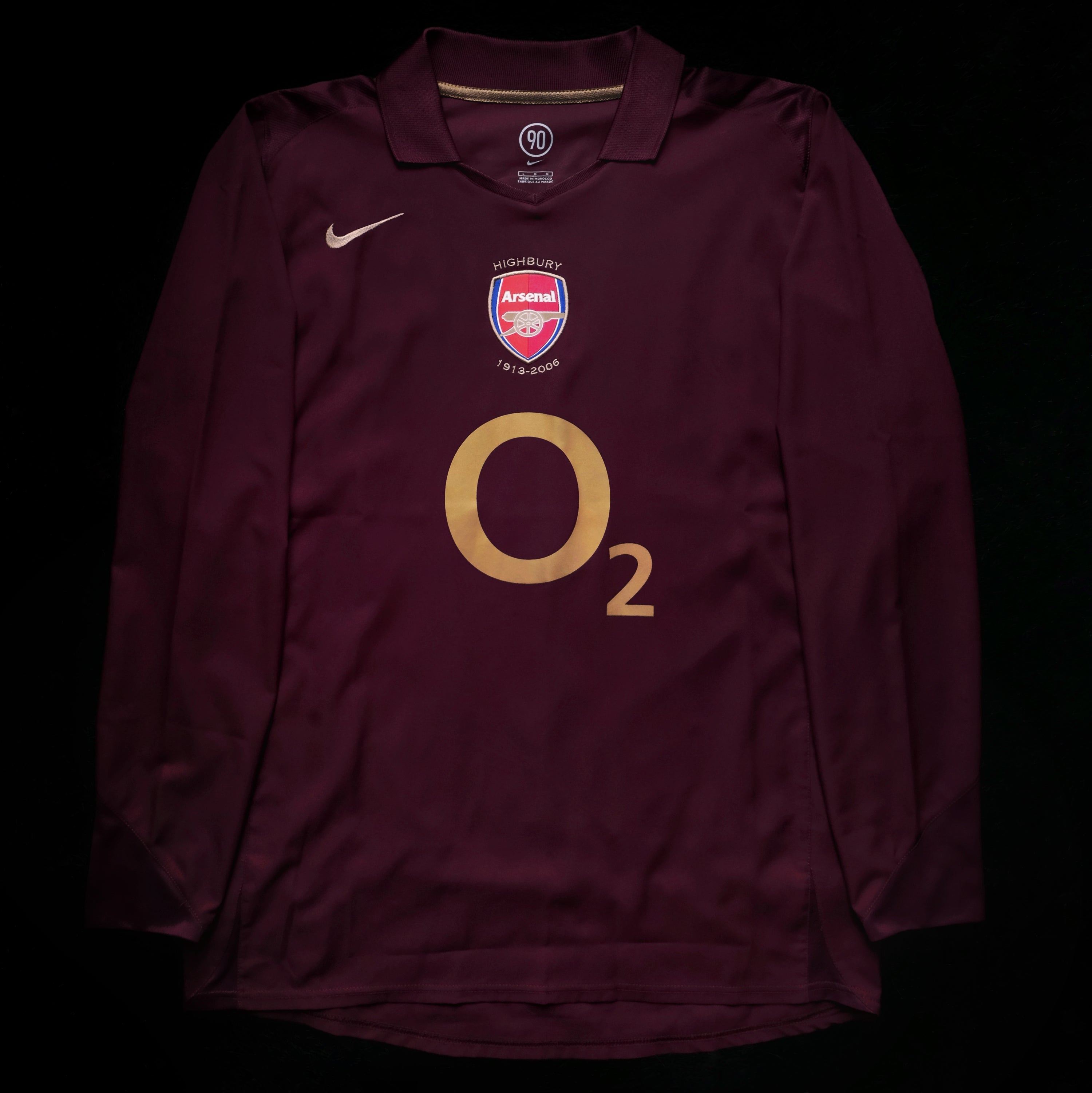 2005/06 Arsenal #11 V.PERSIE Home Jersey (L) L/S