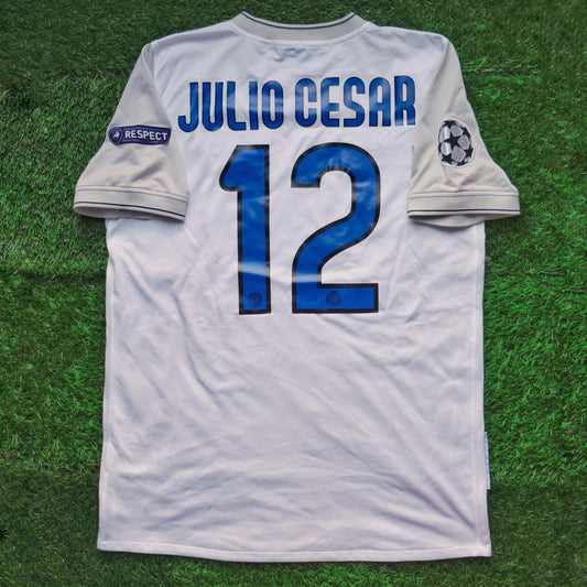 2009/10 Inter Milan #12 JULIO CESAR GK Jersey (L)