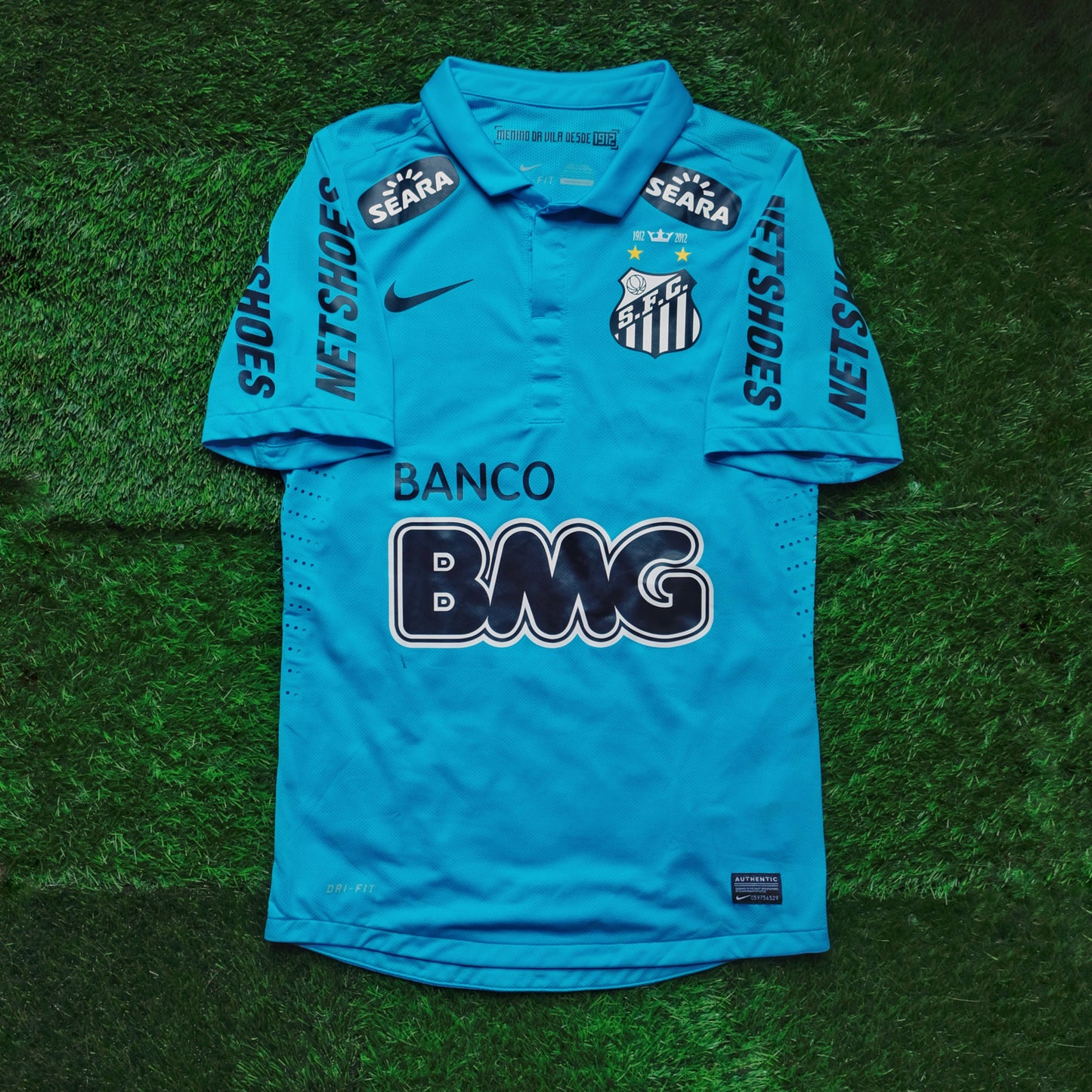 2012 Santos #11 NEYMAR JR Third Jersey (S)