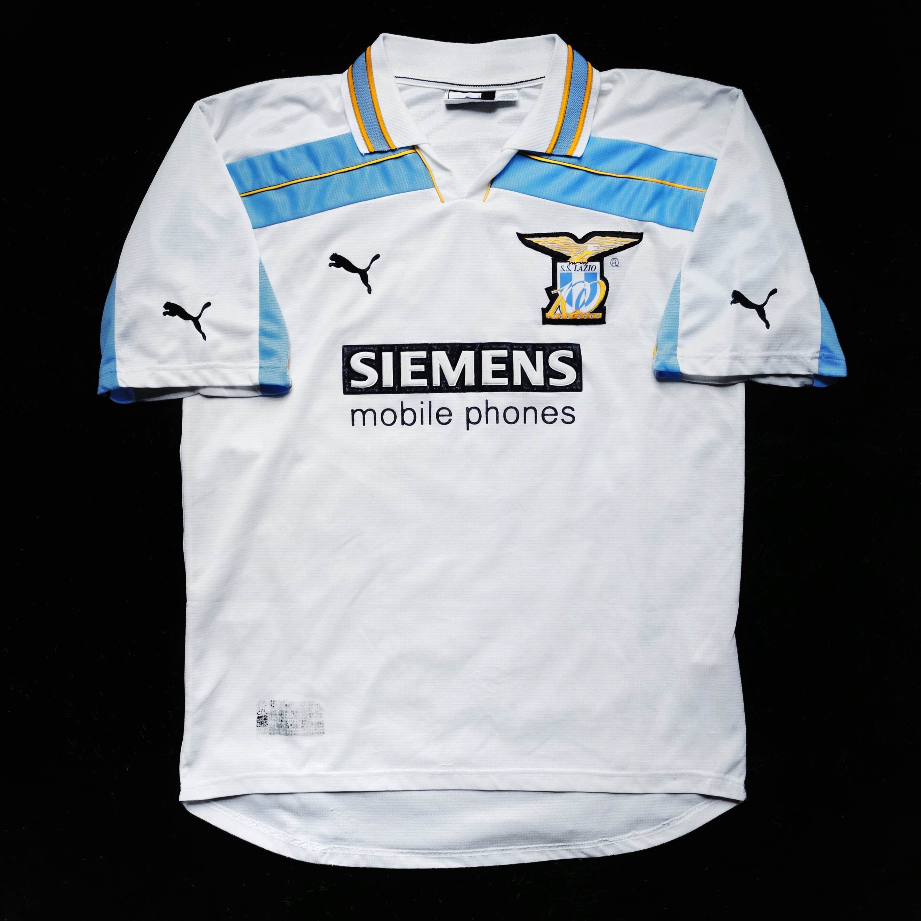 2000/01 Lazio Centenary Home Jersey (M)
