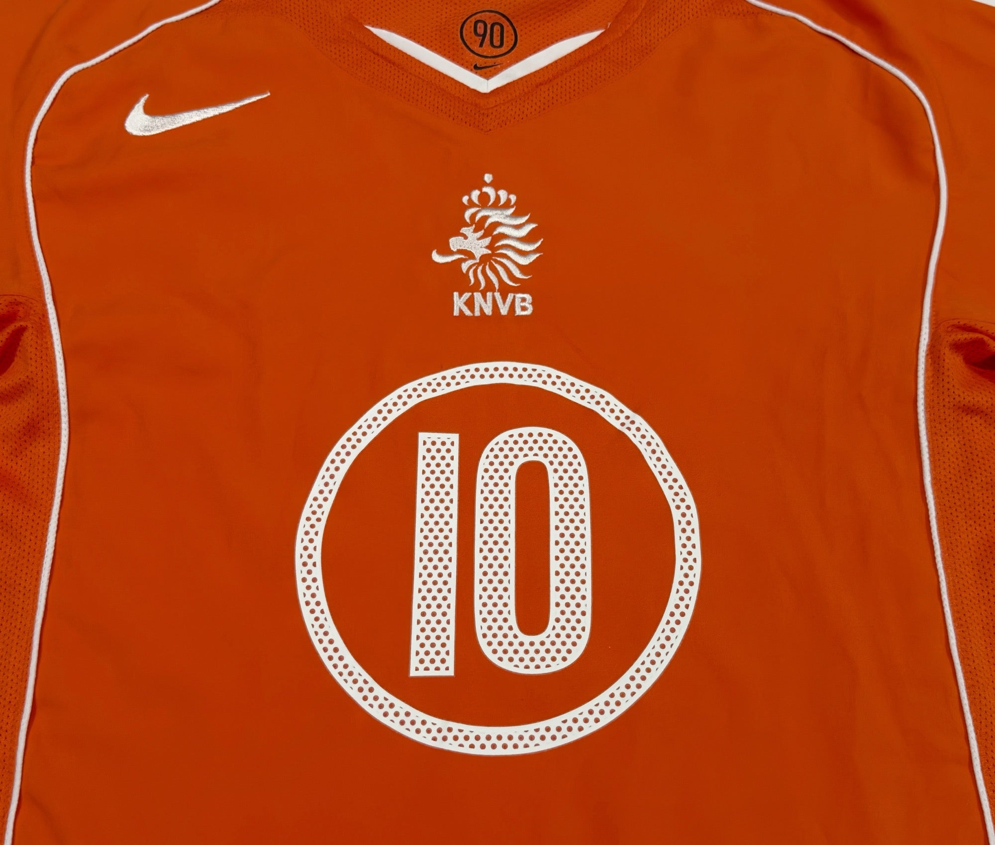 2004/05 Netherlands #10 V.NISTELROOY Home Jersey (L) – Double Kick