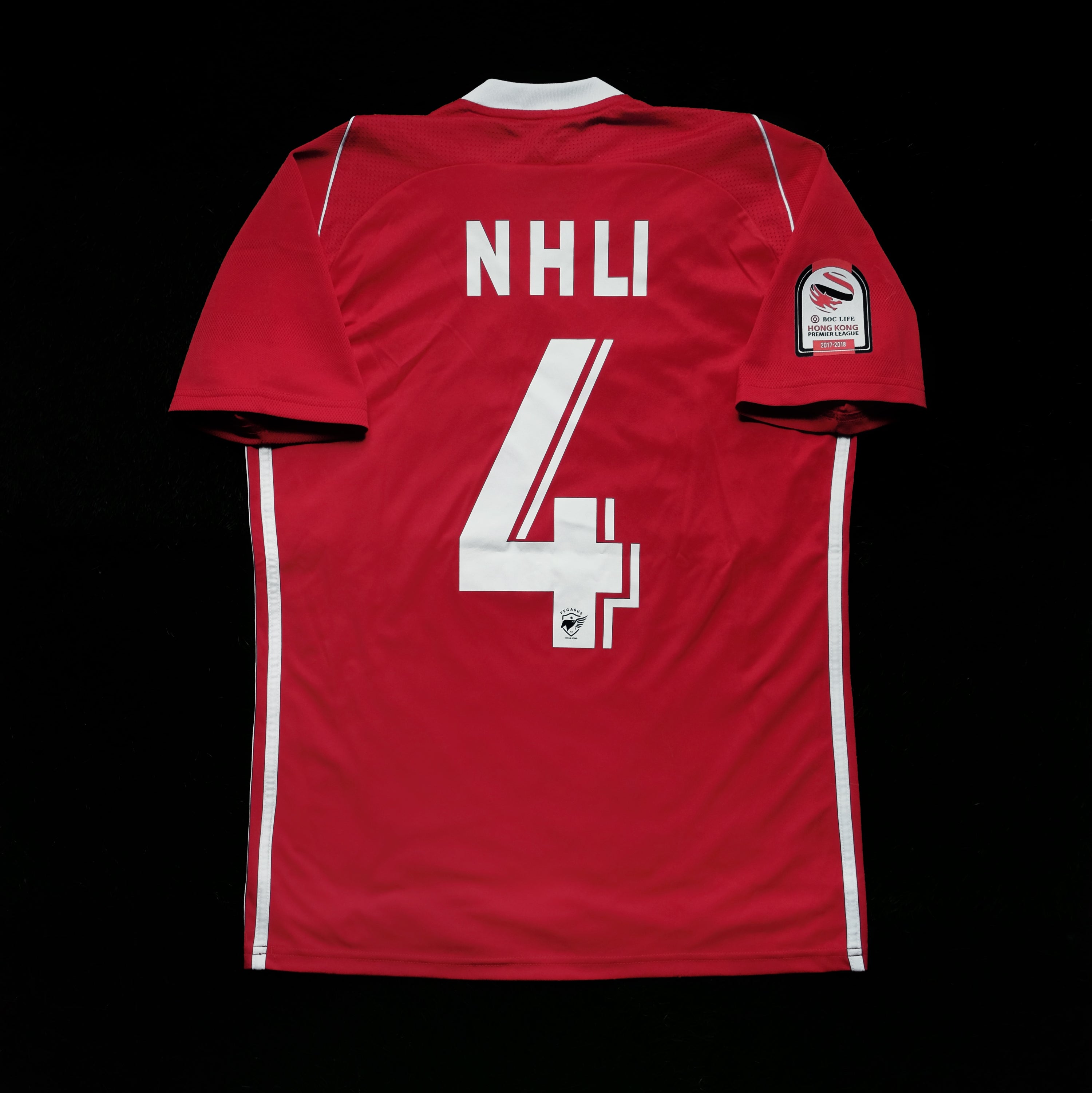 2017/18 HK Pegasus #4 N H LI Home Jersey (S)