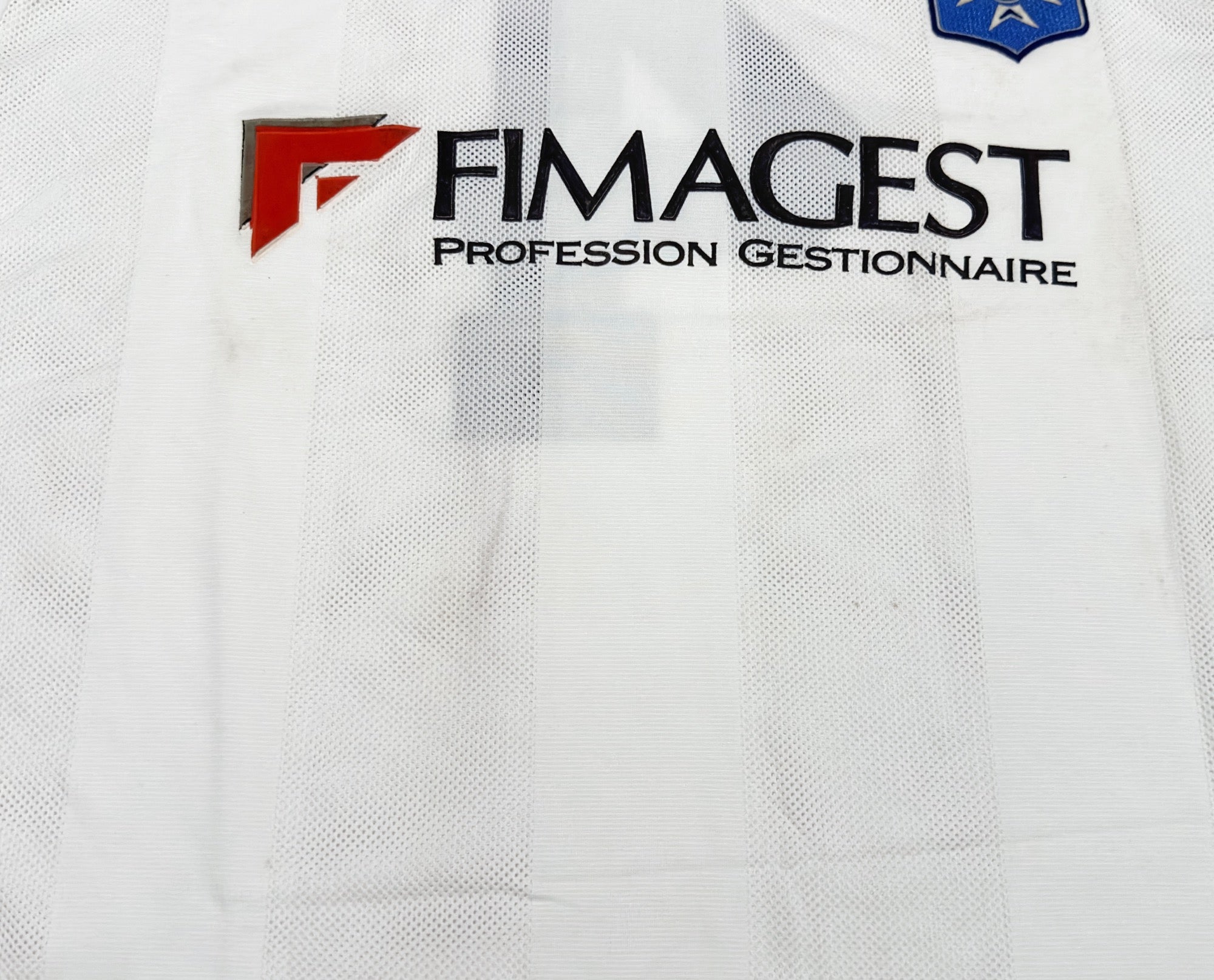 1997/98 Auxerre #4 Home Jersey (L)