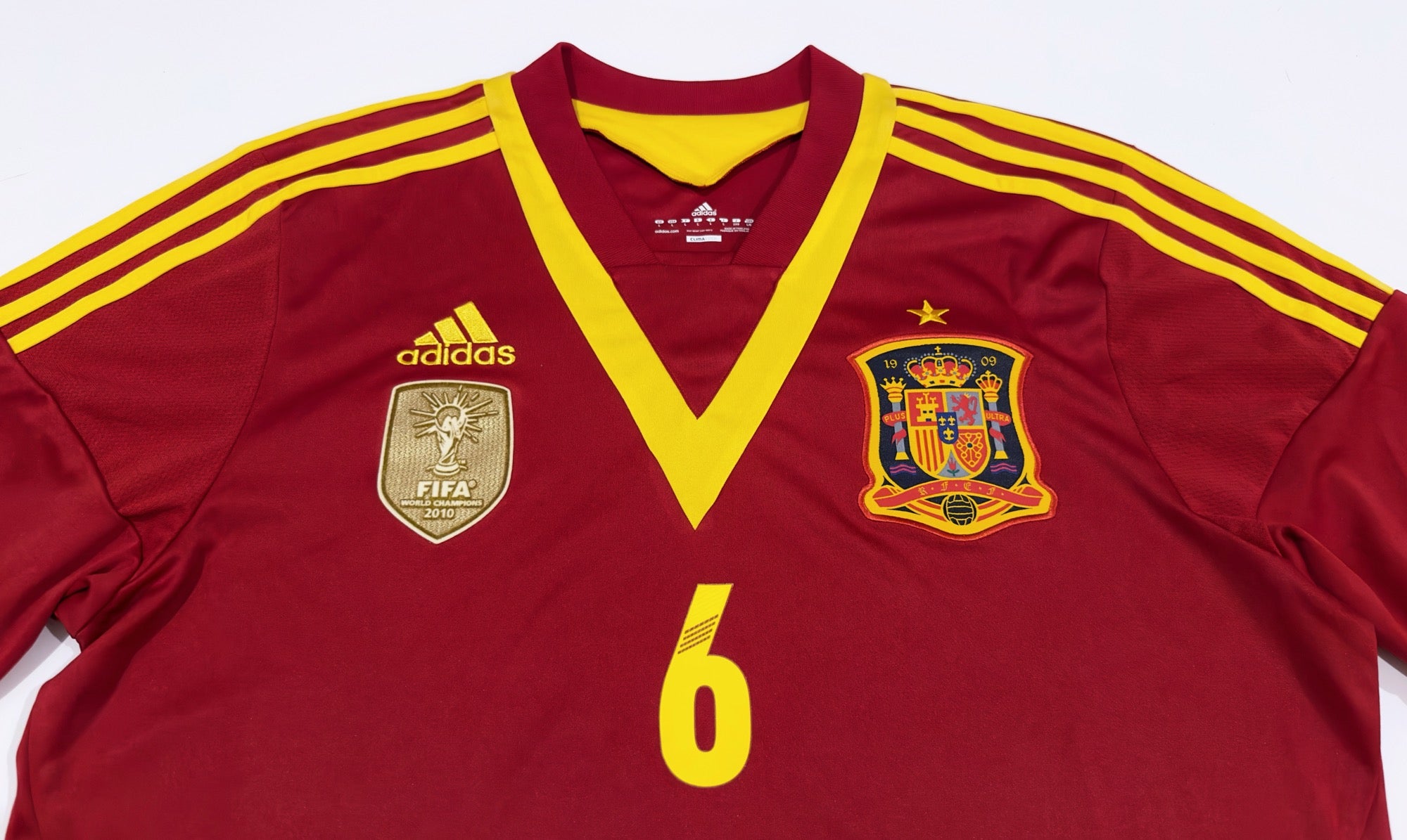 2012/13 Spain #6 A.INIESTA Away Jersey (L)