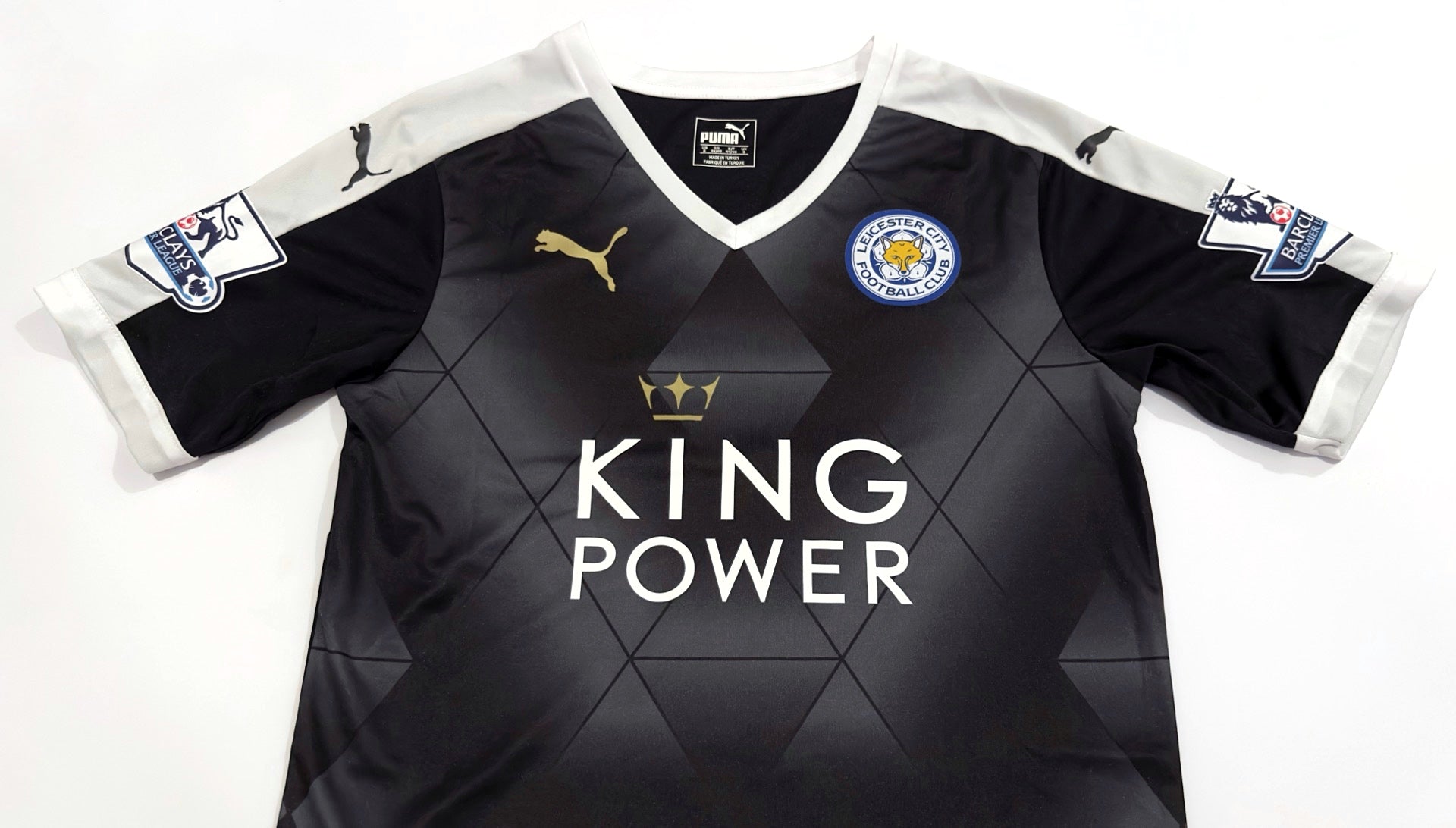 2015/16 Leicester City #9 VARDY Away Jersey (S)