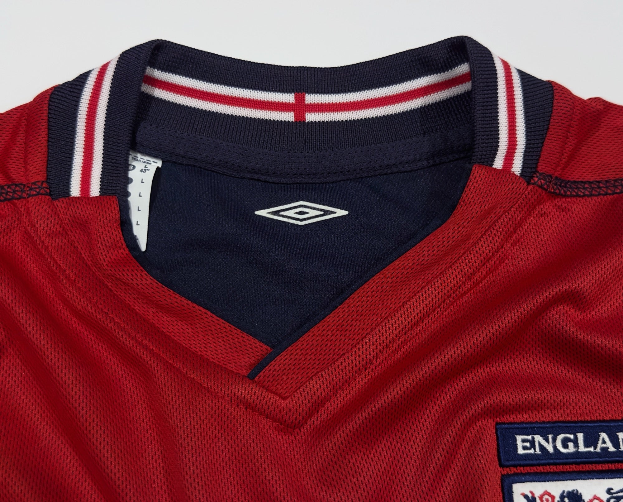 2002/04 England #5 FERDINAND Away Jersey (L)