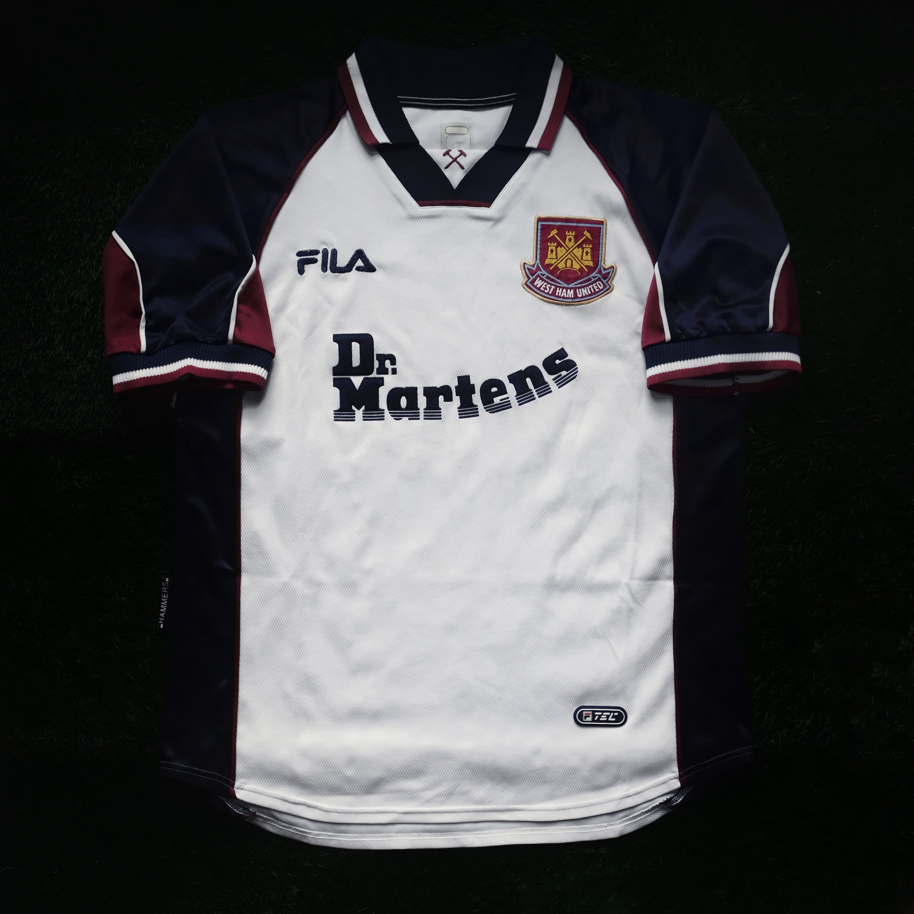 1999/01 West Ham Away Jersey (M)