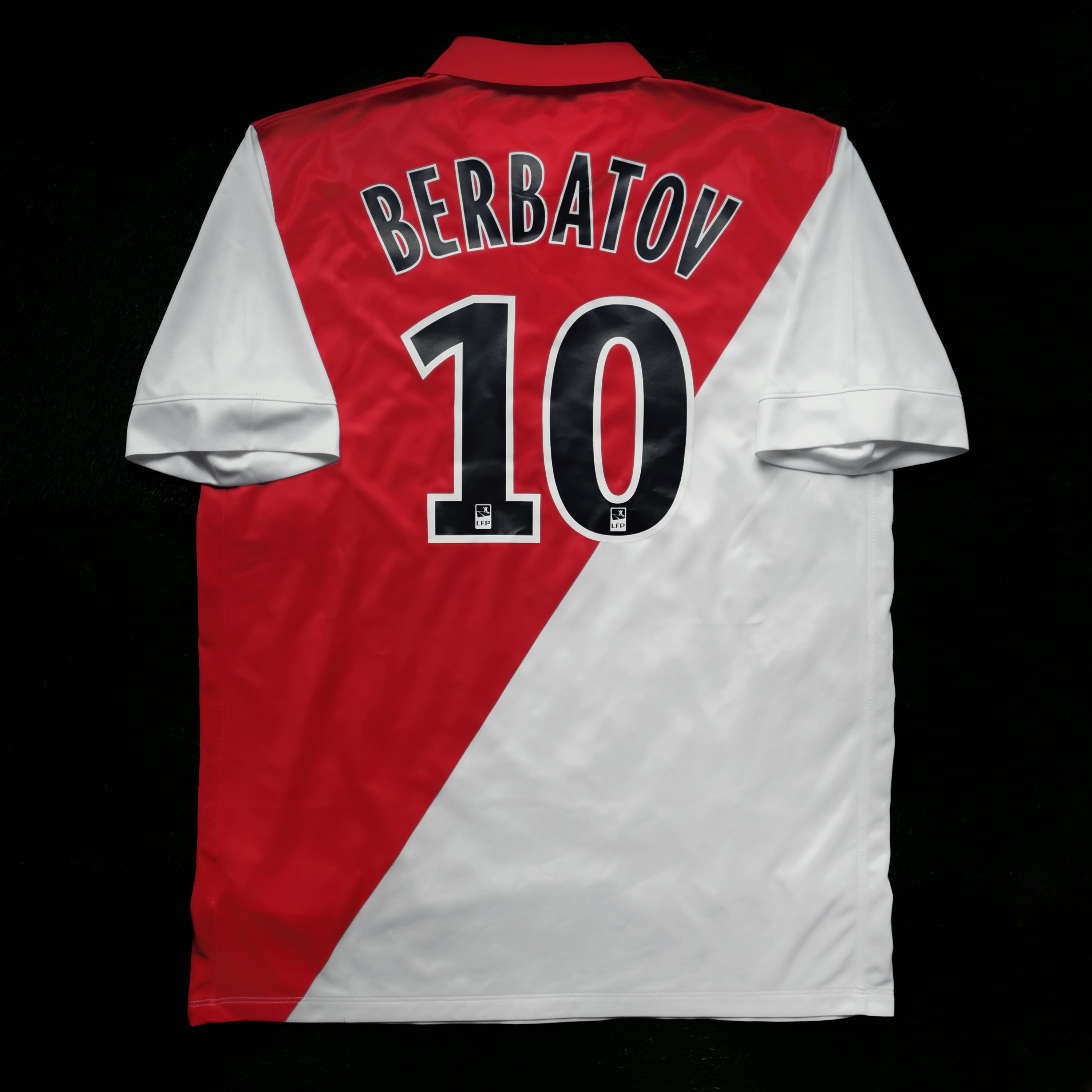 2014/15 AS Monaco #10 BERBATOV Home Jersey (L)