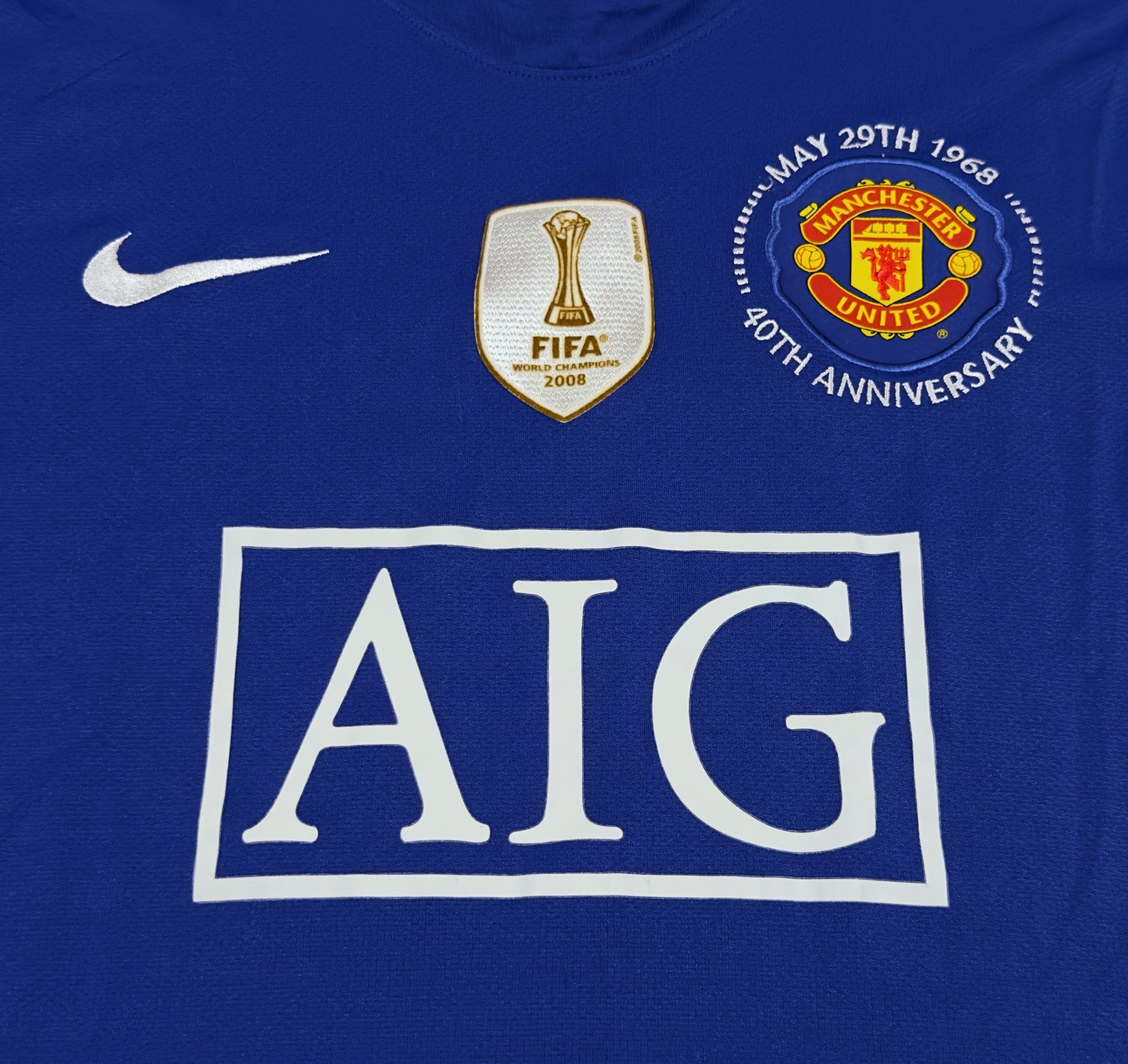 2008/09 Man Utd #9 BERBATOV Third Jersey (XL)