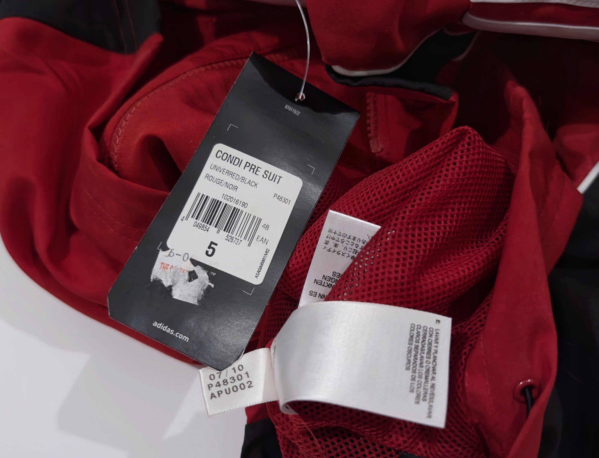 adidas South China Full-Zip Training Jacket (M)