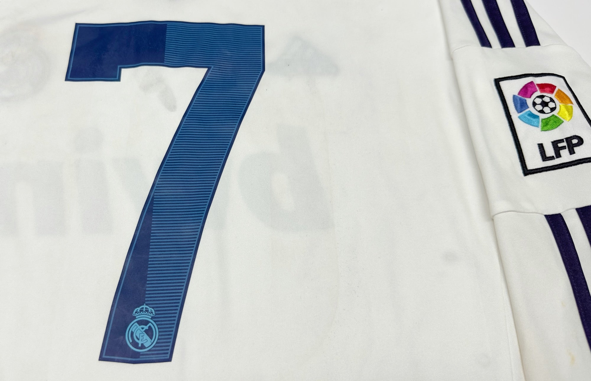 2012/13 Real Madrid #7 RONALDO Home Jersey (L) L/S