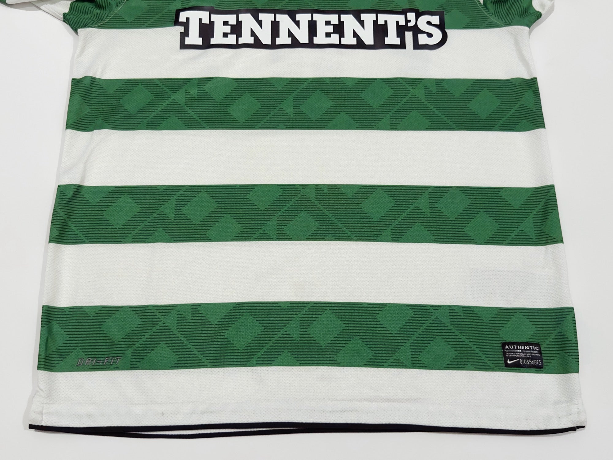 2010/11 Celtic #88 HOOPER Home Jersey (M) L/S