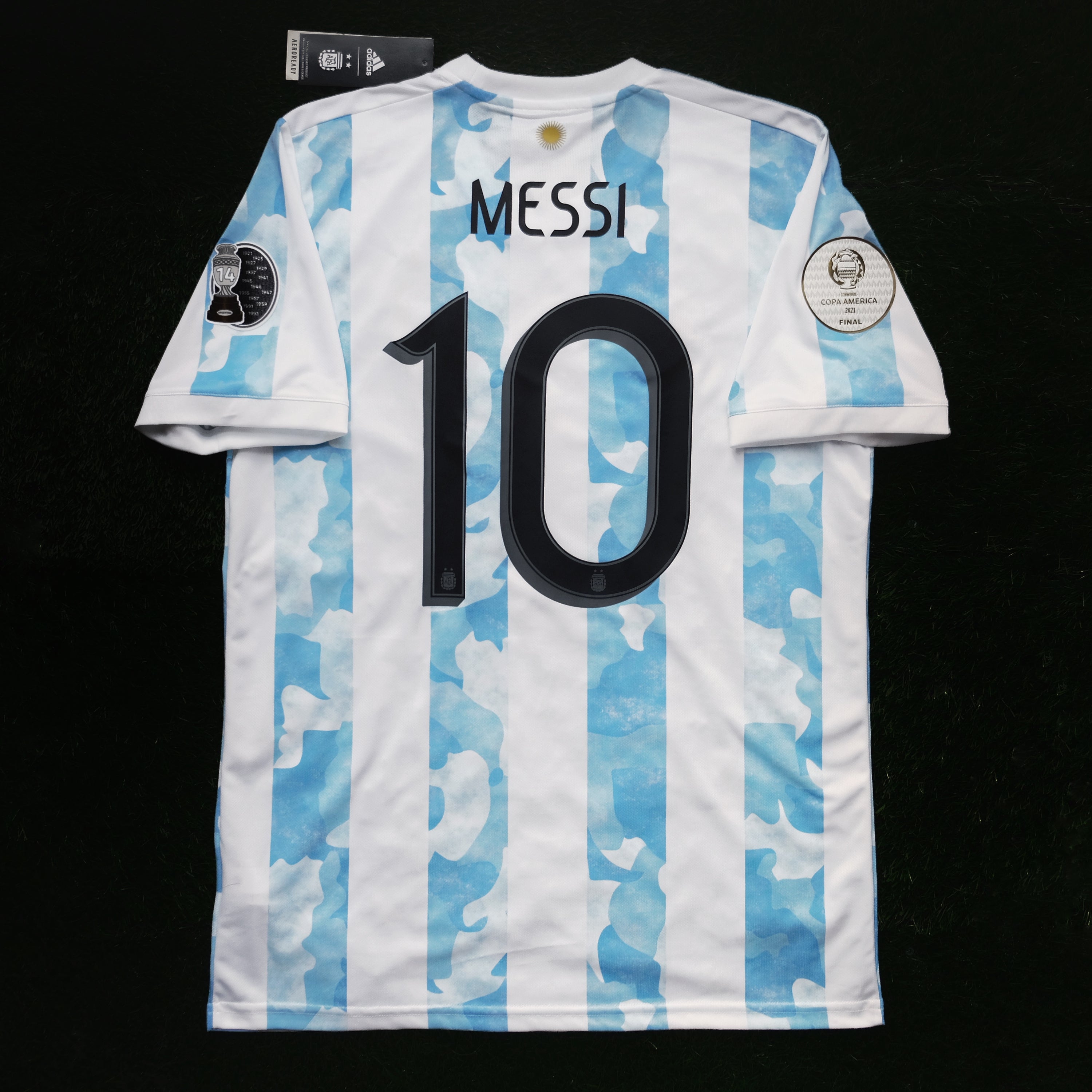 2020/21 Argentina #10 MESSI Home Jersey (M)