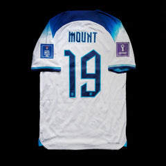 2022/23 England #19 MOUNT Home Jersey (S)