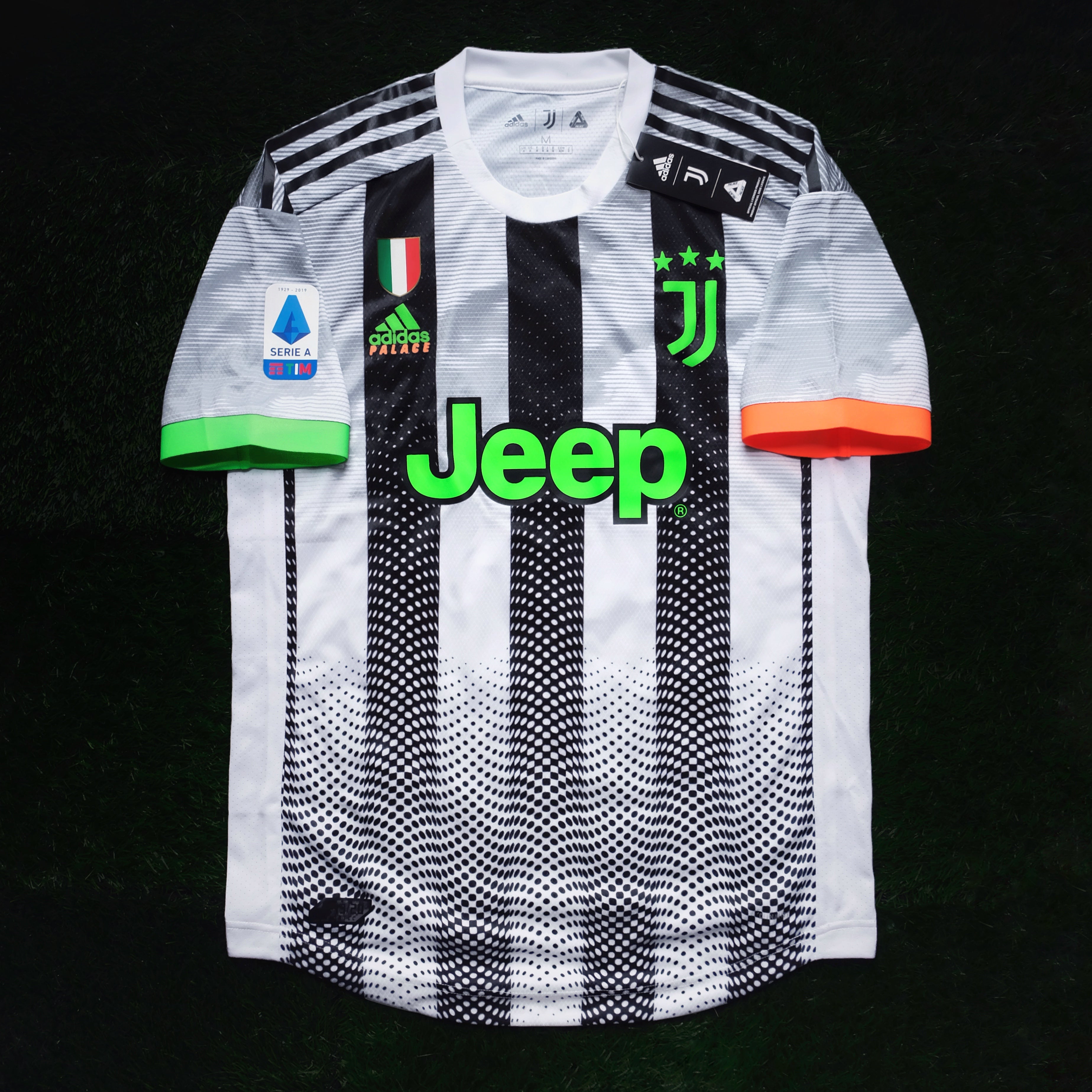 2019/20 Juventus X Palace #7 RONALDO Fourth Jersey Boxset (M