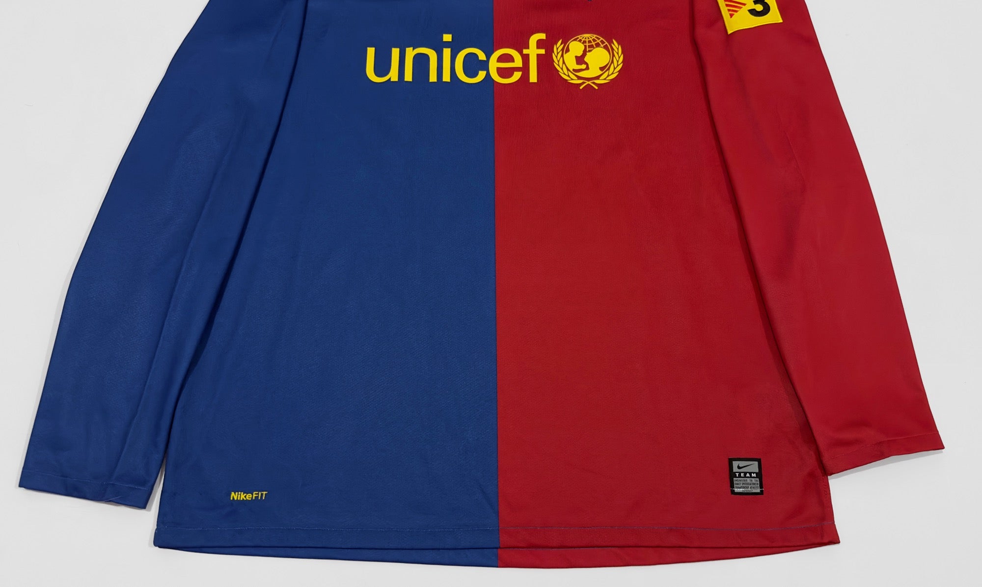 2008/09 Barcelona #6 XAVI Home Jersey (L) L/S