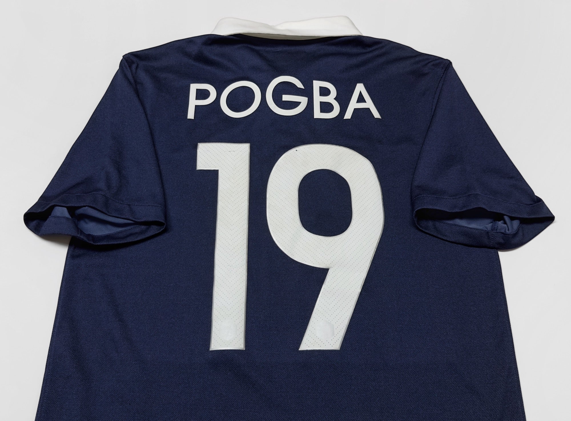 2014/15 France #19 POGBA Home Jersey (S)