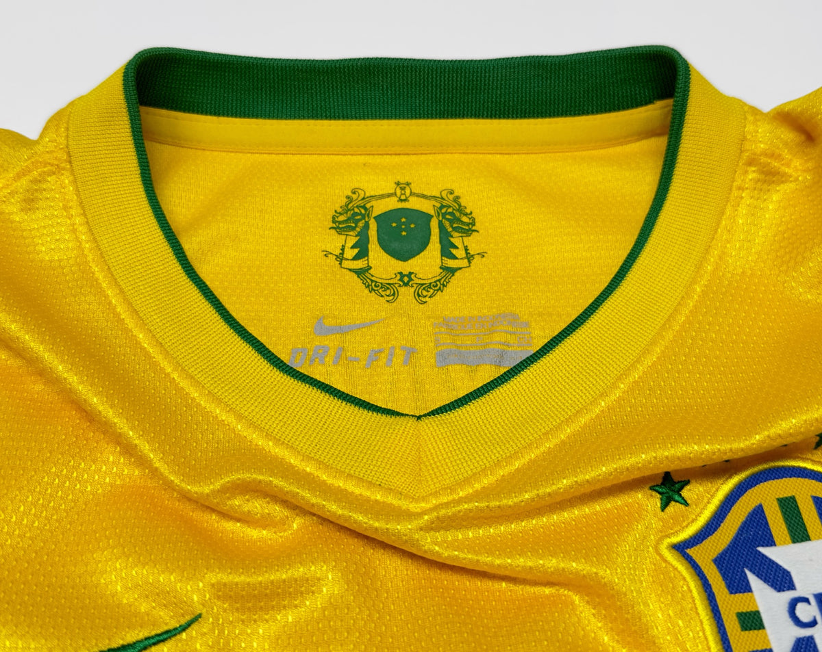 2012/13 Brazil #11 NEYMAR Home Jersey (S)