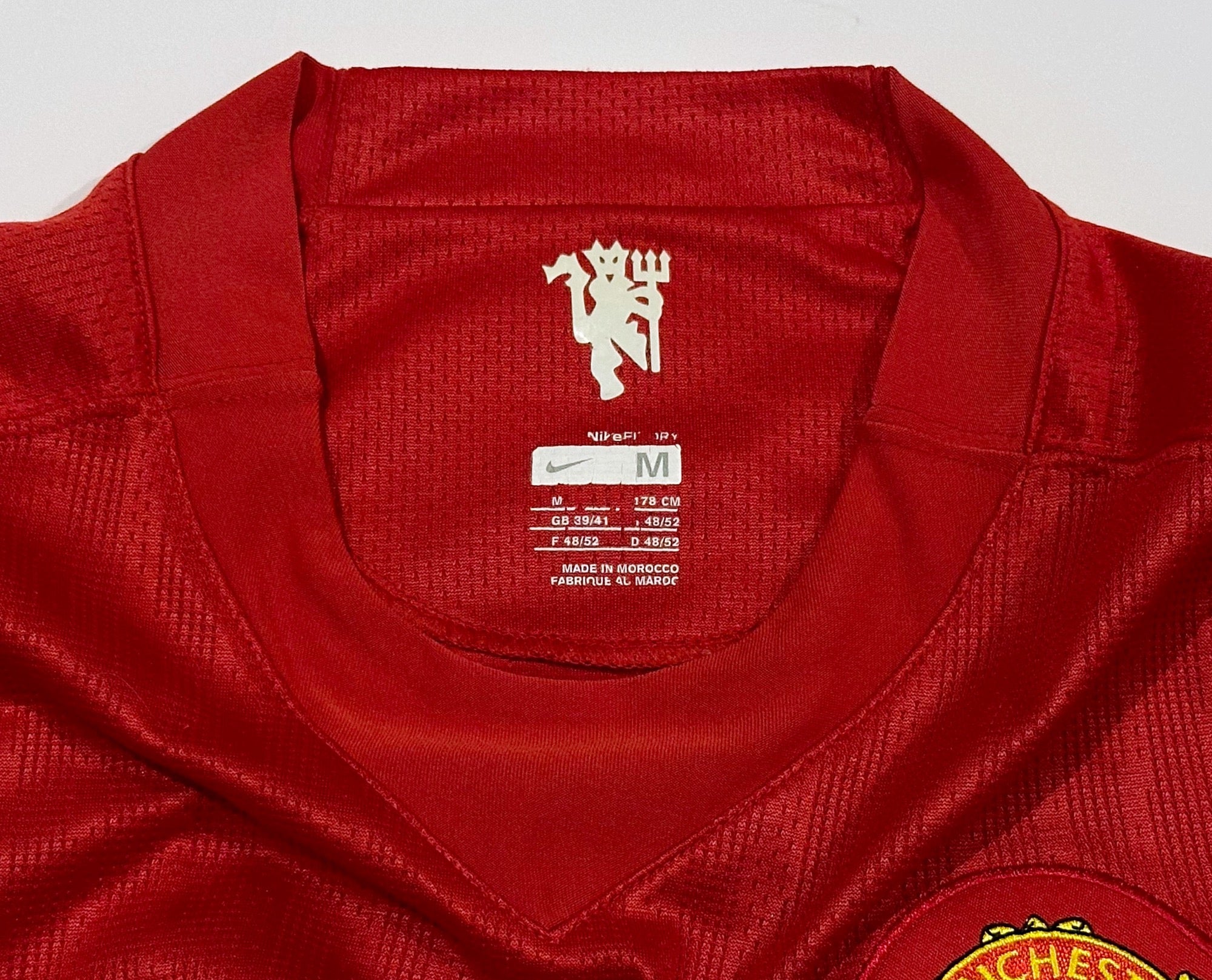 2007/08 Man Utd #7 RONALDO Home Jersey (M) L/S