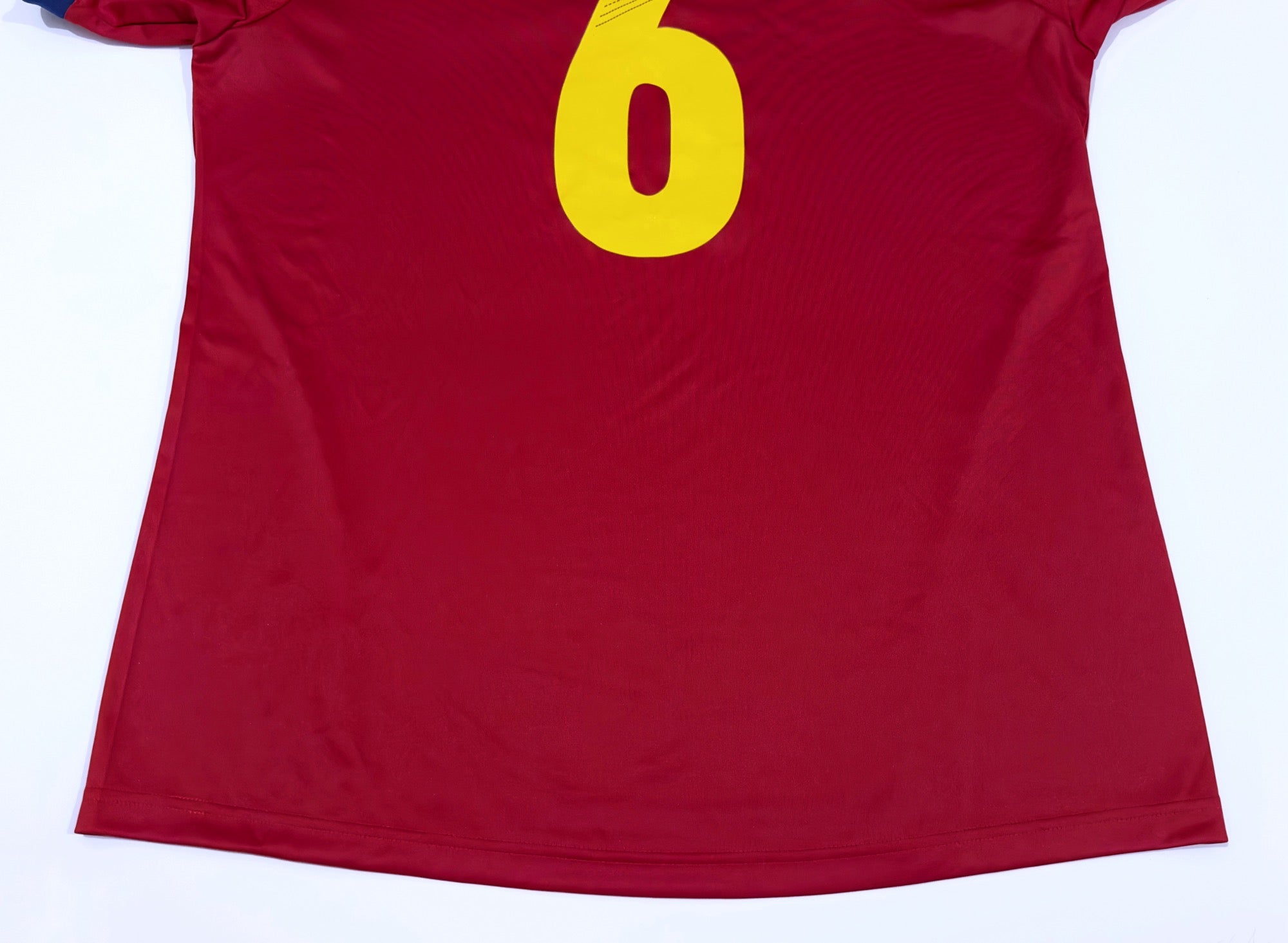 2012/13 Spain #6 A.INIESTA Away Jersey (L)