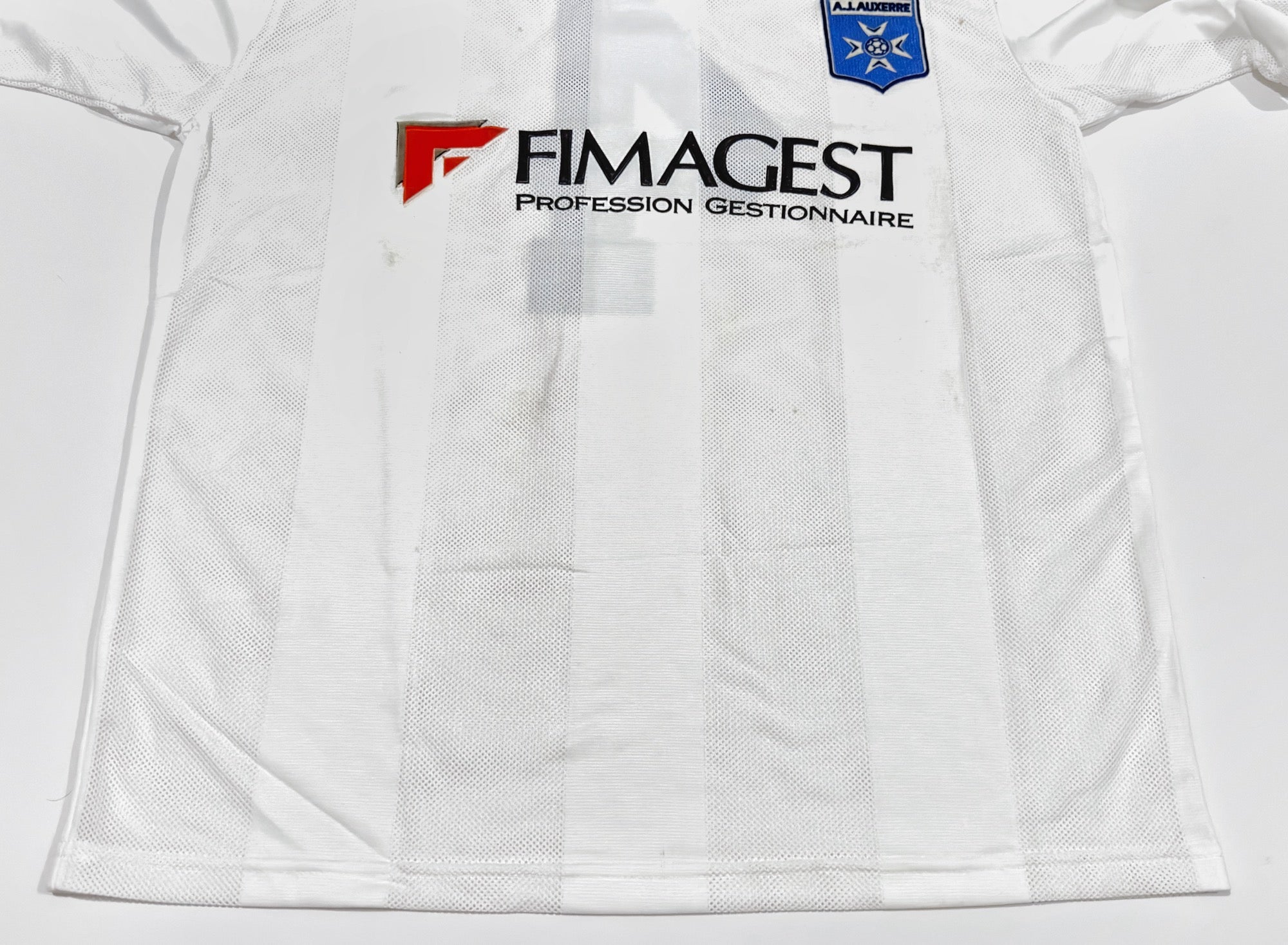 1997/98 Auxerre #4 Home Jersey (L)