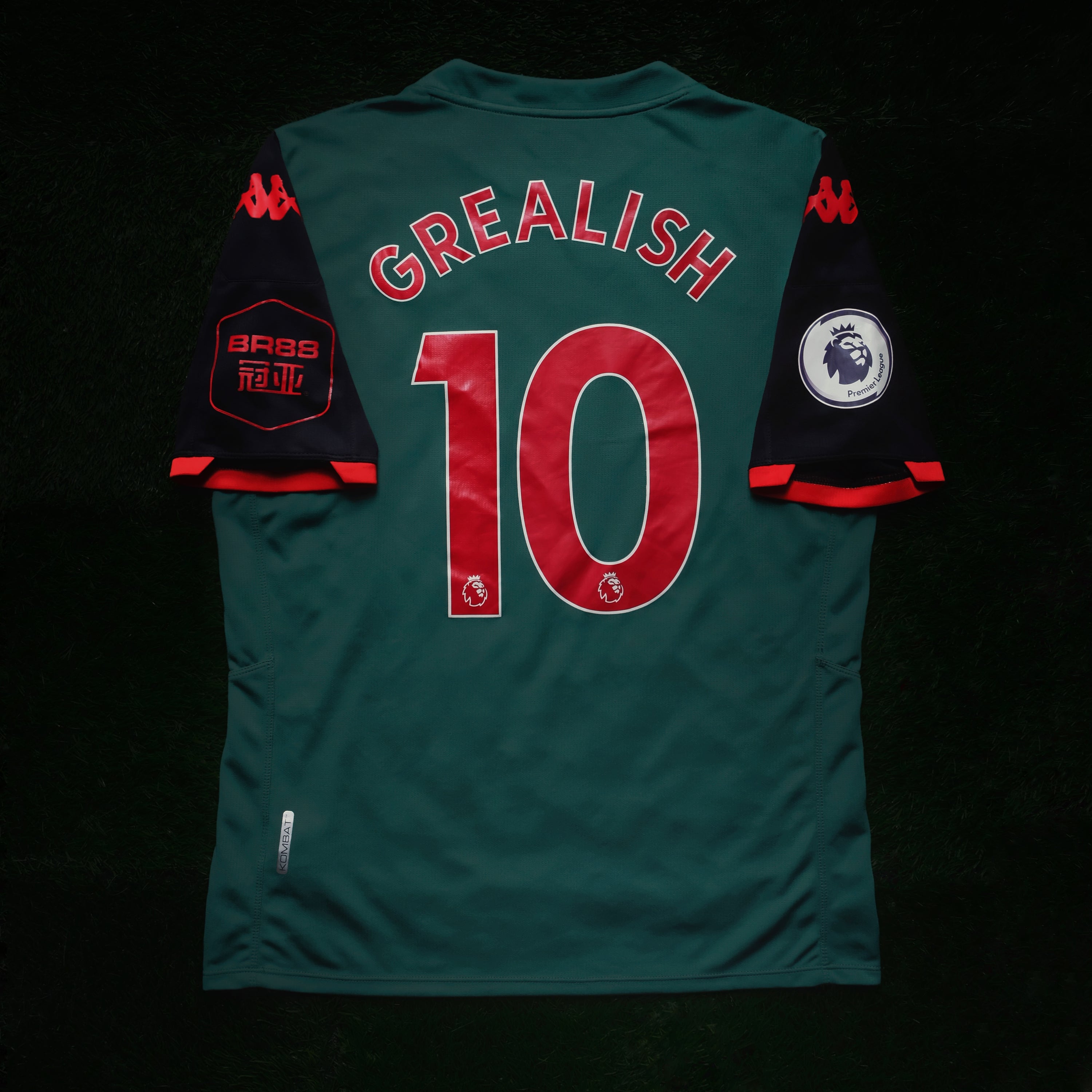 2019/20 Aston Villa #10 GREALISH Third Jersey (L) – Double Kick