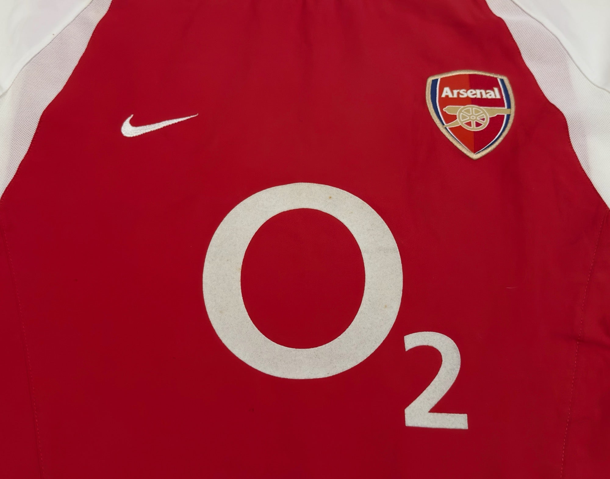 2002/04 Arsenal #10 BERGKAMP Home Jersey (S)