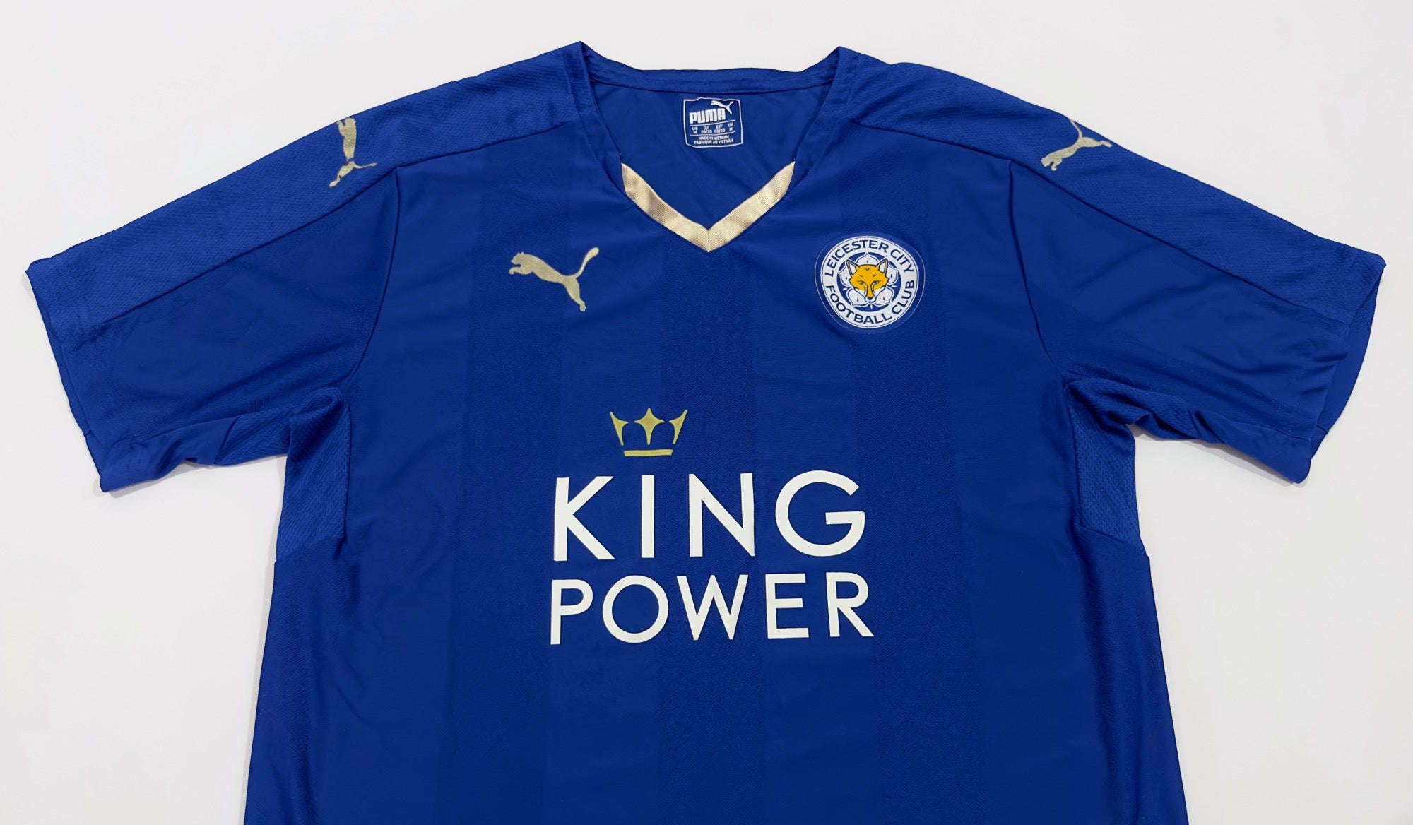 2015/16 Leicester City Home Jersey (M)