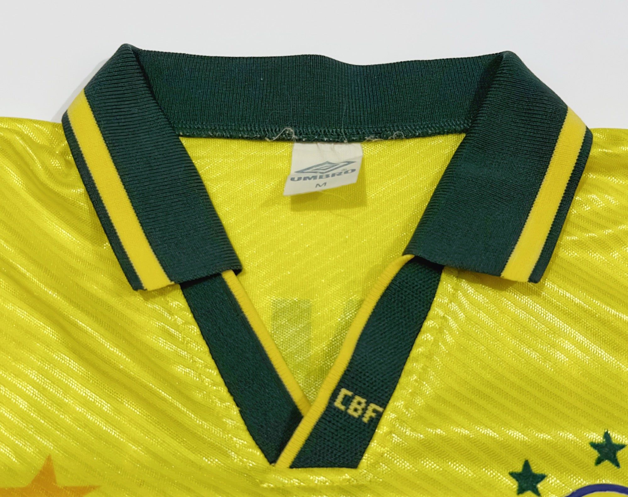1994 Brazil #8 DUNGA Home Jersey (M)